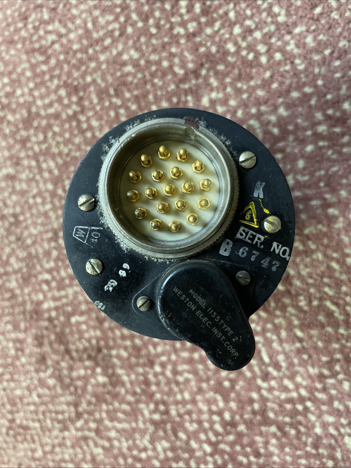 Weston 1155 VOR/LOC Course Indicator PN 16706