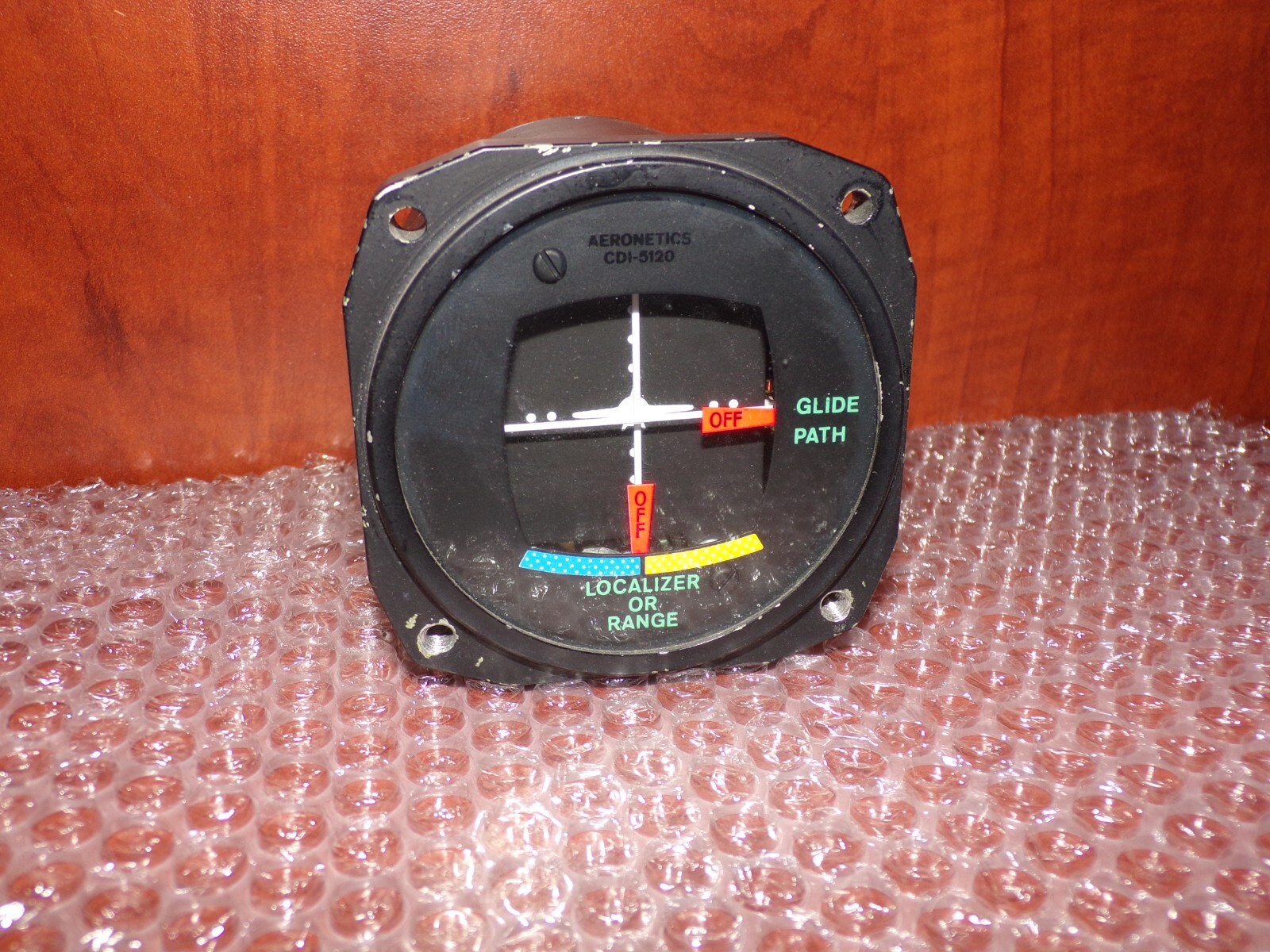 Aeronetics CDI-5120 Glide Path Localizer CDI Instrument