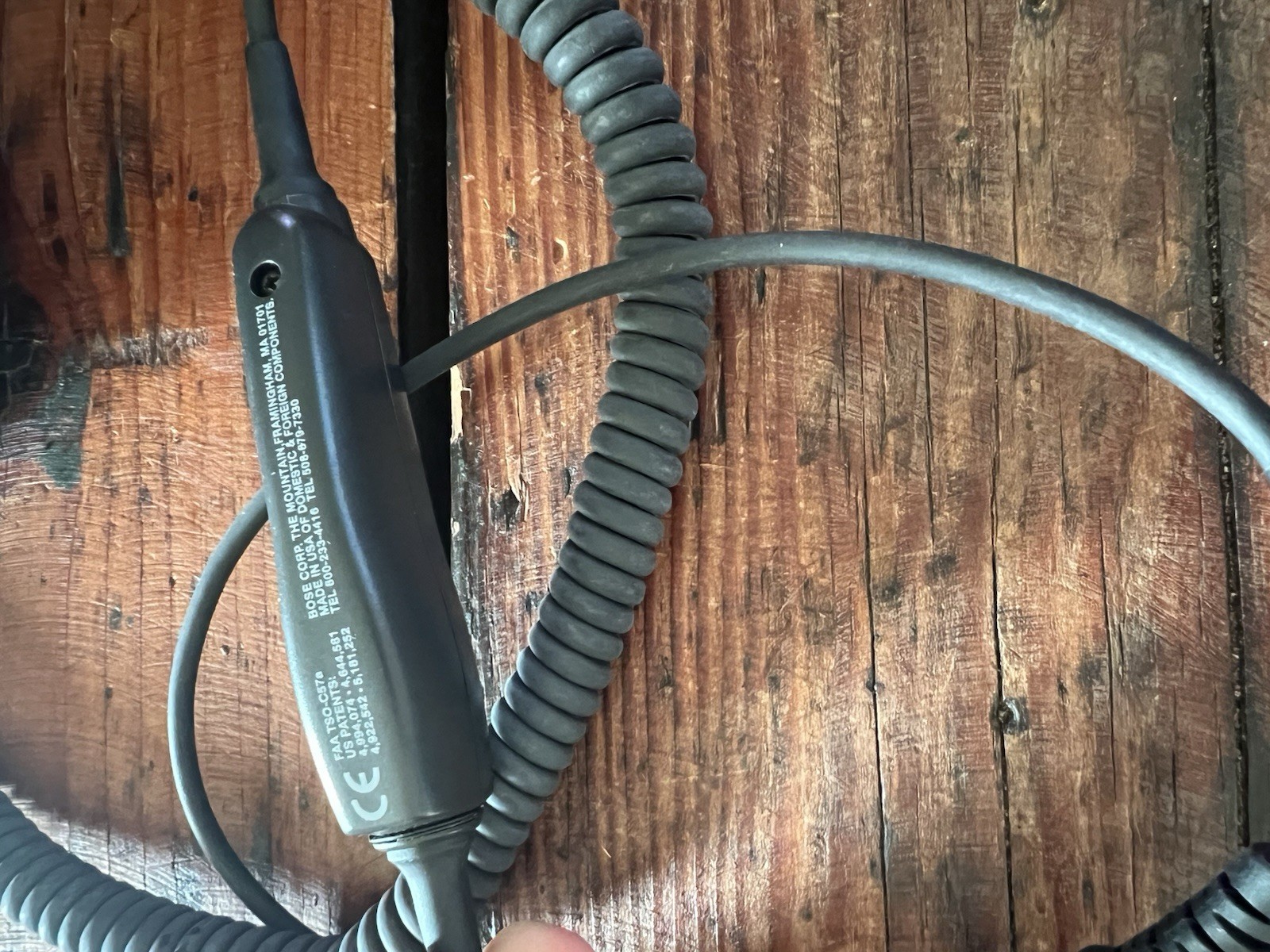 BOSE Aviation Headset X Model AHX-05 – needs new ear foam