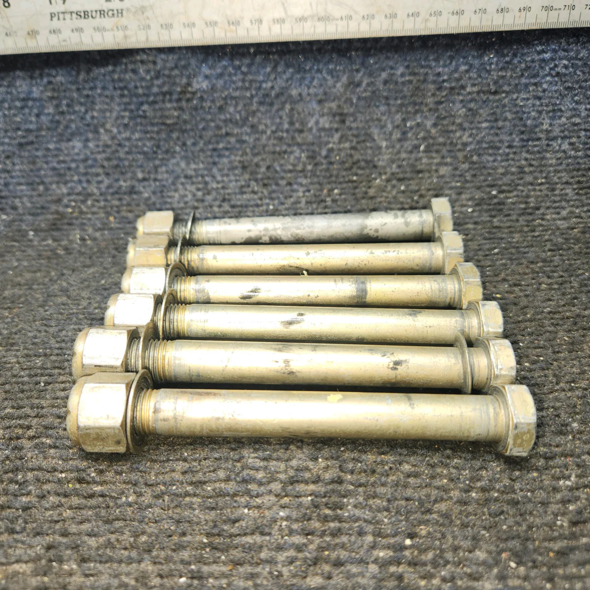 A2513-16 | Cessna 172E | Prop Bolts (6) (1/2 Bolt 3/4 Head 4.75 in Long)