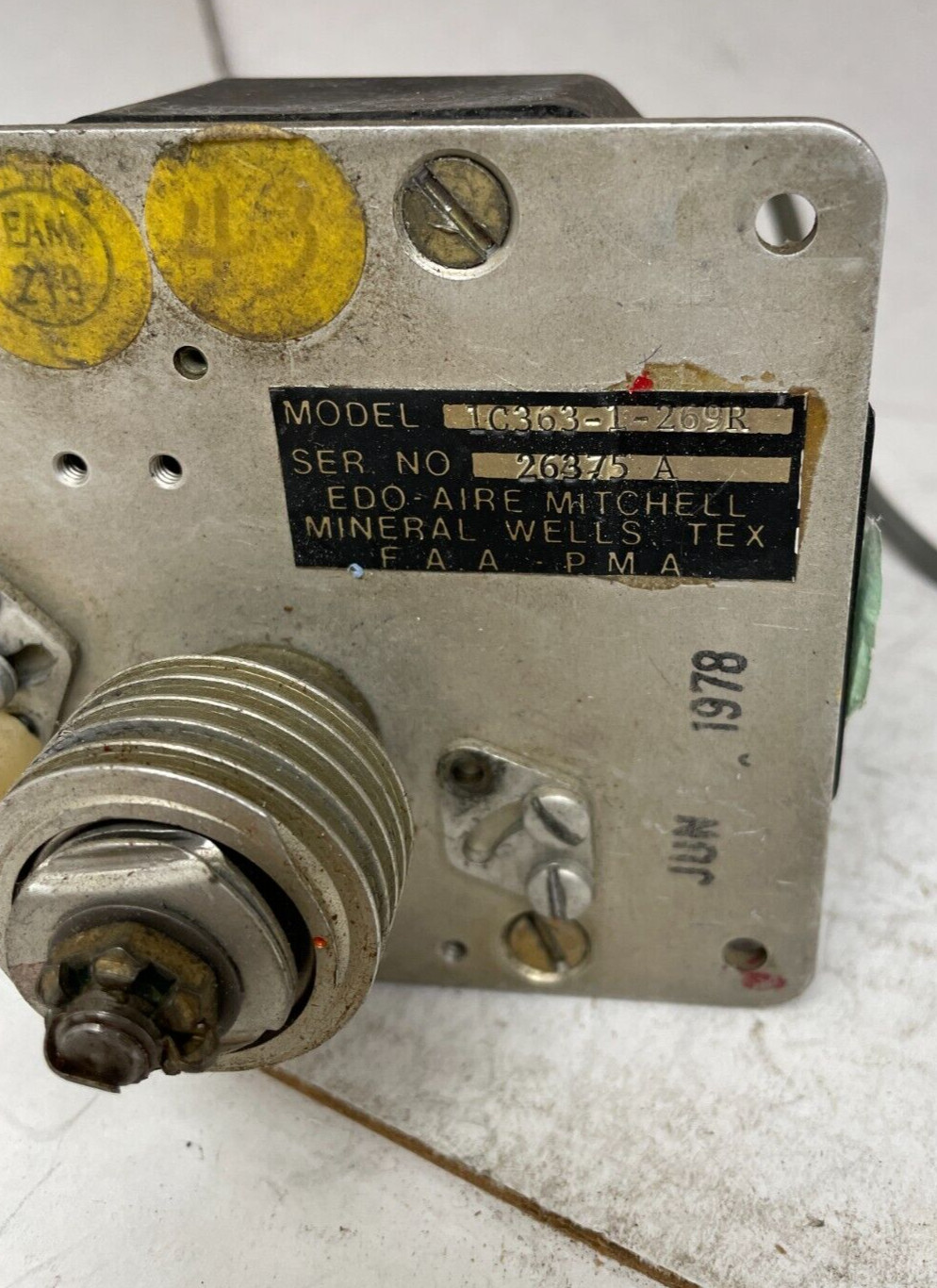 Edo-Aire 1C363-1-269R Servo for Century autopilot