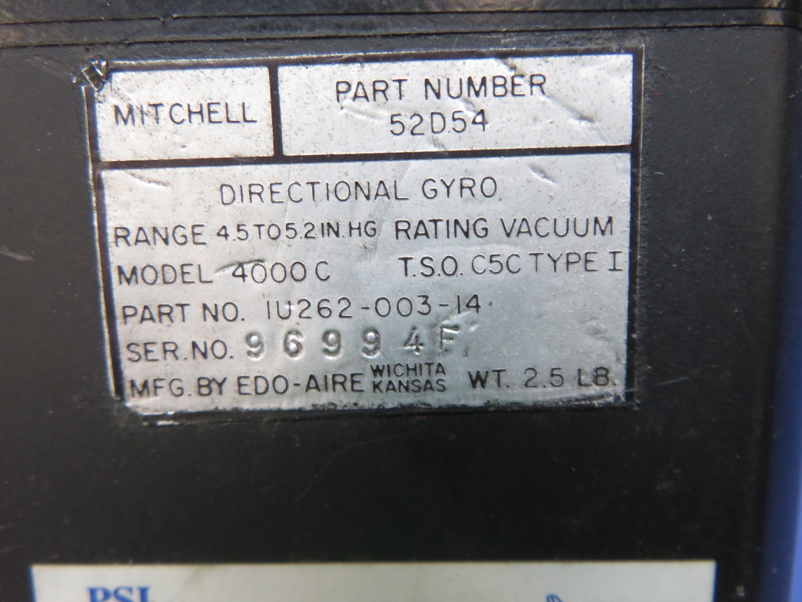 Cessna Century IIB Autopilot System w/ Manual 1C363-1-397R FOR PARTS (1025-103)