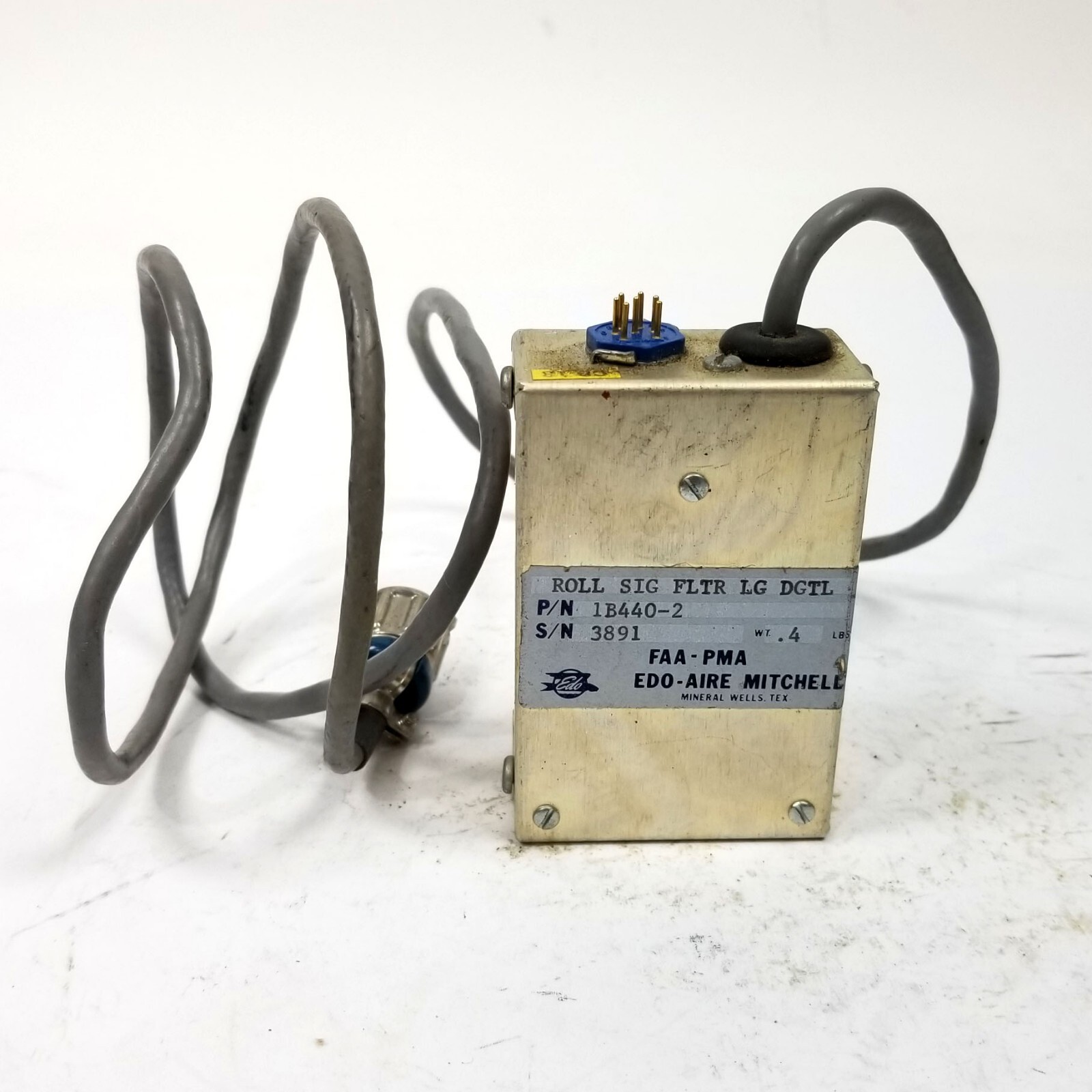 Edo-Aire Mitchell, 1B440-2 Autopilot Roll Filter Relay Box