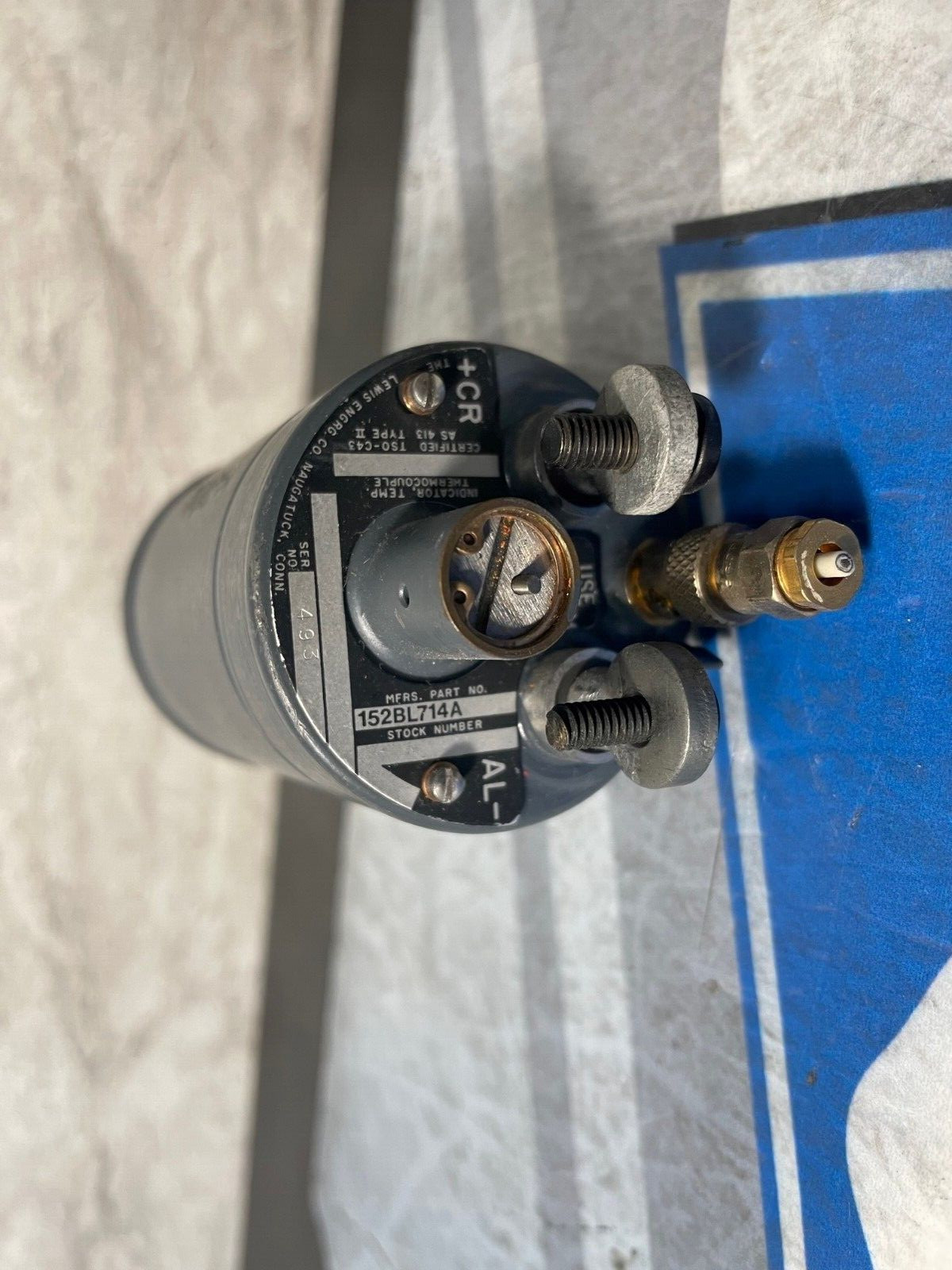 ITT Gauge 152BL714A Removed Working