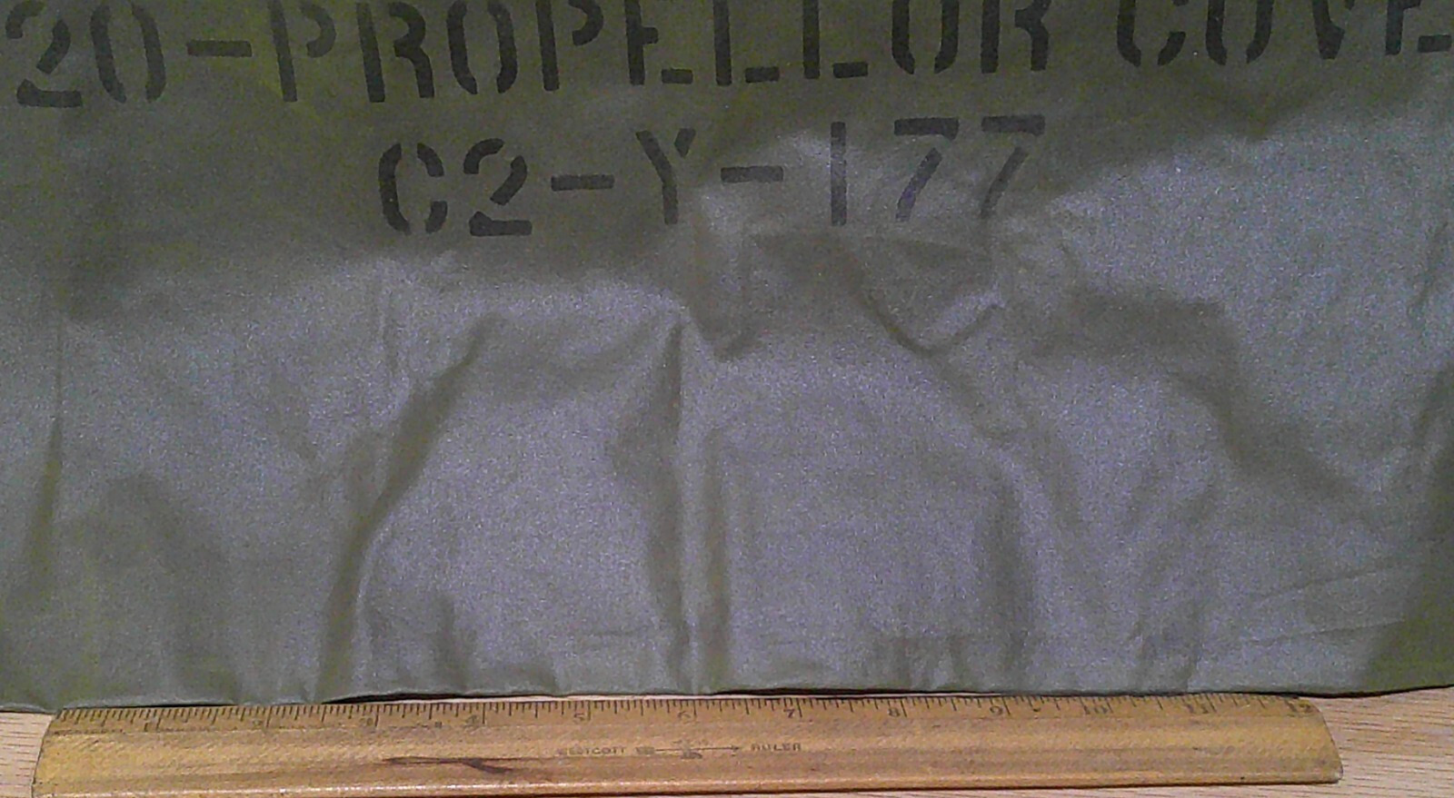 DE HAVILLAND DHC-2 BEAVER AIRCRAFT PROPELLER PROTECTIVE COVER P/N C2Y177 NEW