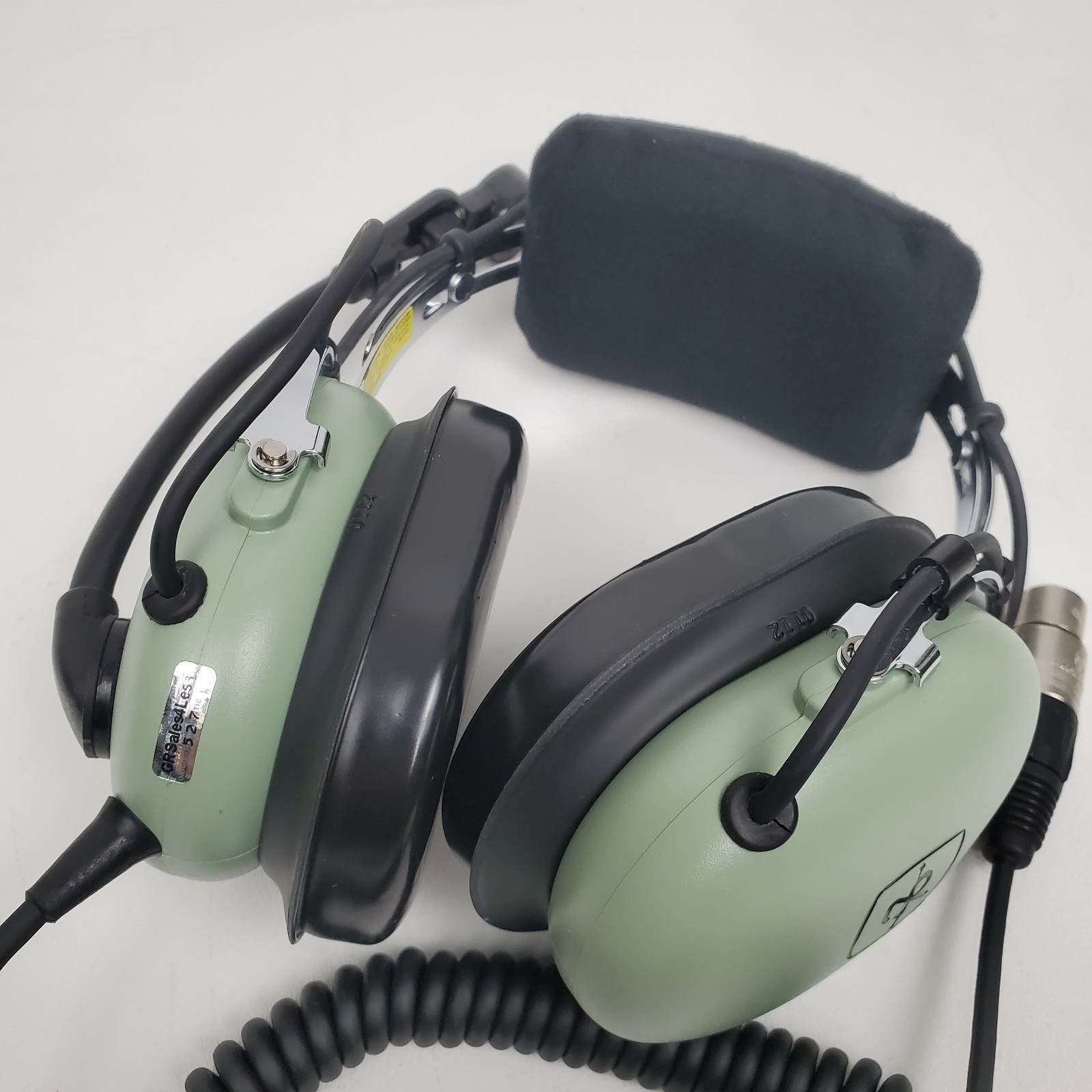 David Clark Pro Audio Headset Model H8532 P/N 40689G-01 4-Pin XLR Plug-in