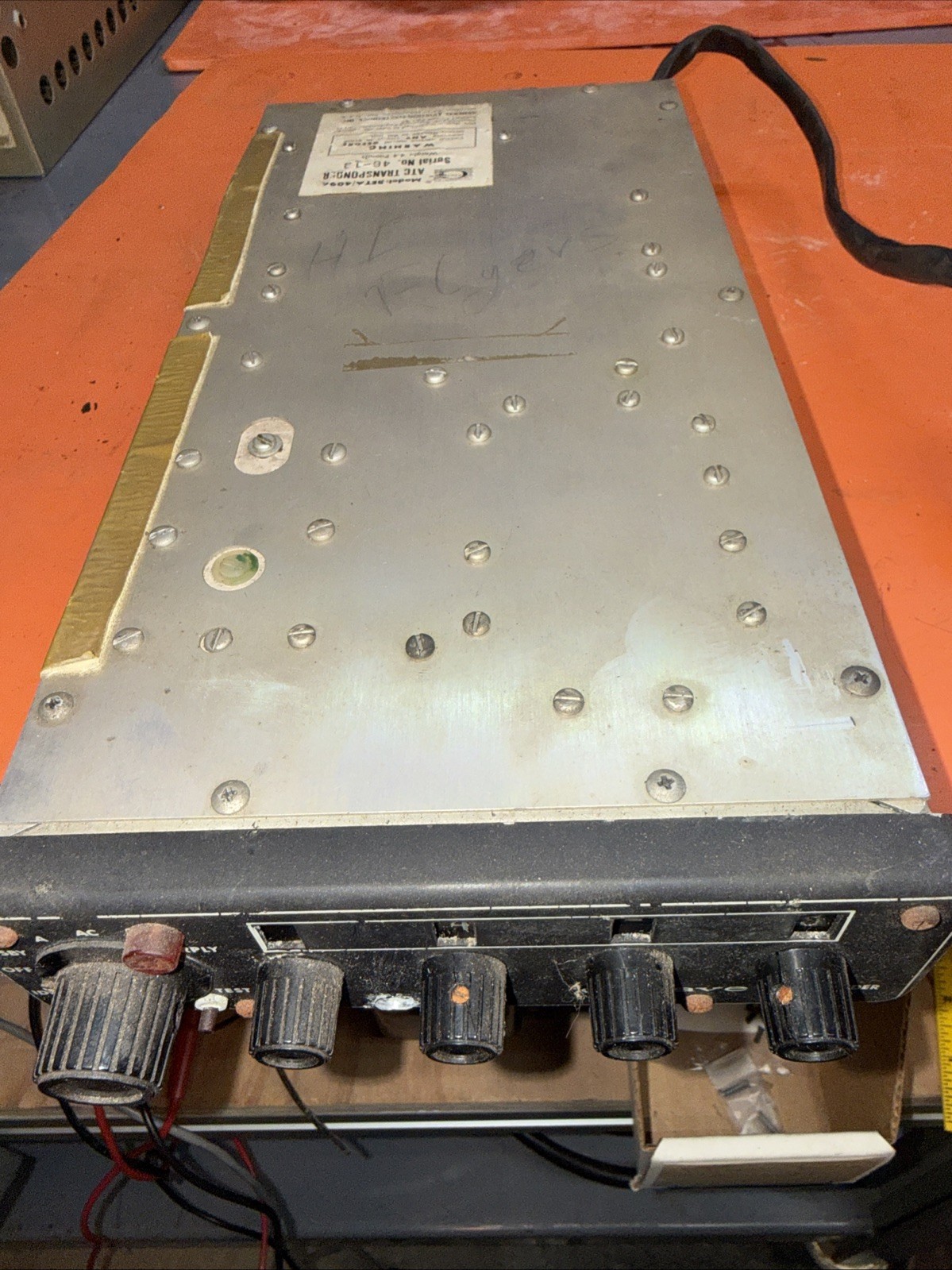 Genave BETA 4096 ATC Transponder W /Rack Steam Punk Or Paper Weight Cave
