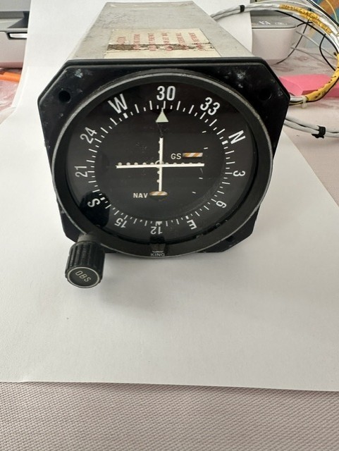 Bendix King KI 209 VOR/LOC/GS Indicator P/N 066-3056-01 Mod 3 See Description