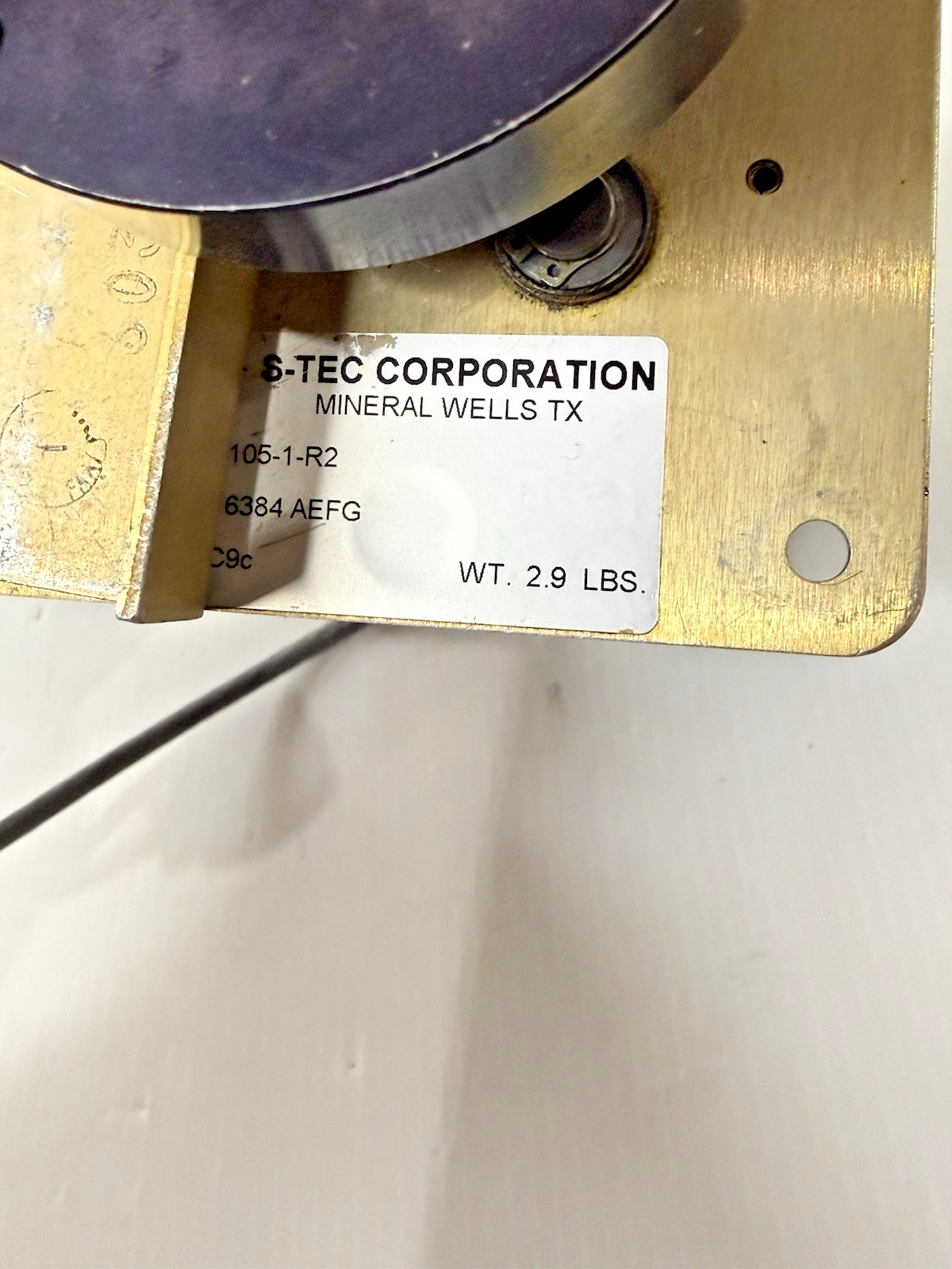 S-TEC 0105-1-R2 Autopilot Servo