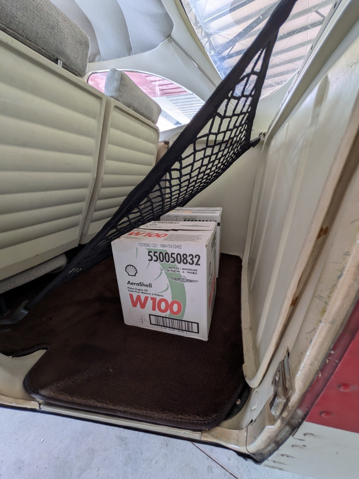 Cessna 172 Airplane Aircraft Elastic Baggage Cargo Net