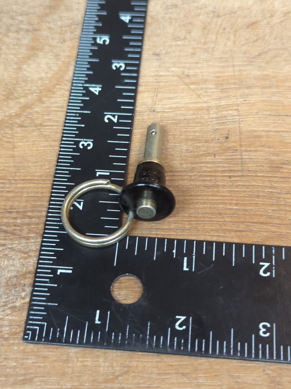 (1) 1/4″ X 1/2″ GRIP , Steel AVIBANK BALL LOCK QUICK RELEASE PIN