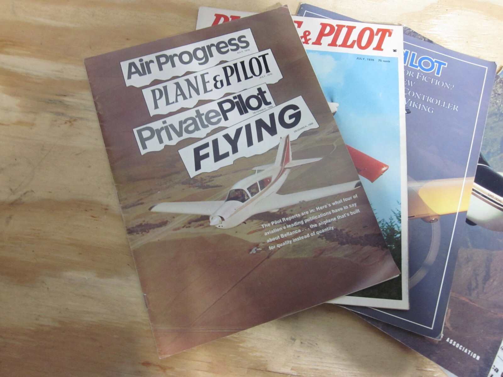 Bellanca Super Viking FIVE Magazine Collection Plane & Pilot AOPA Airways (E2)