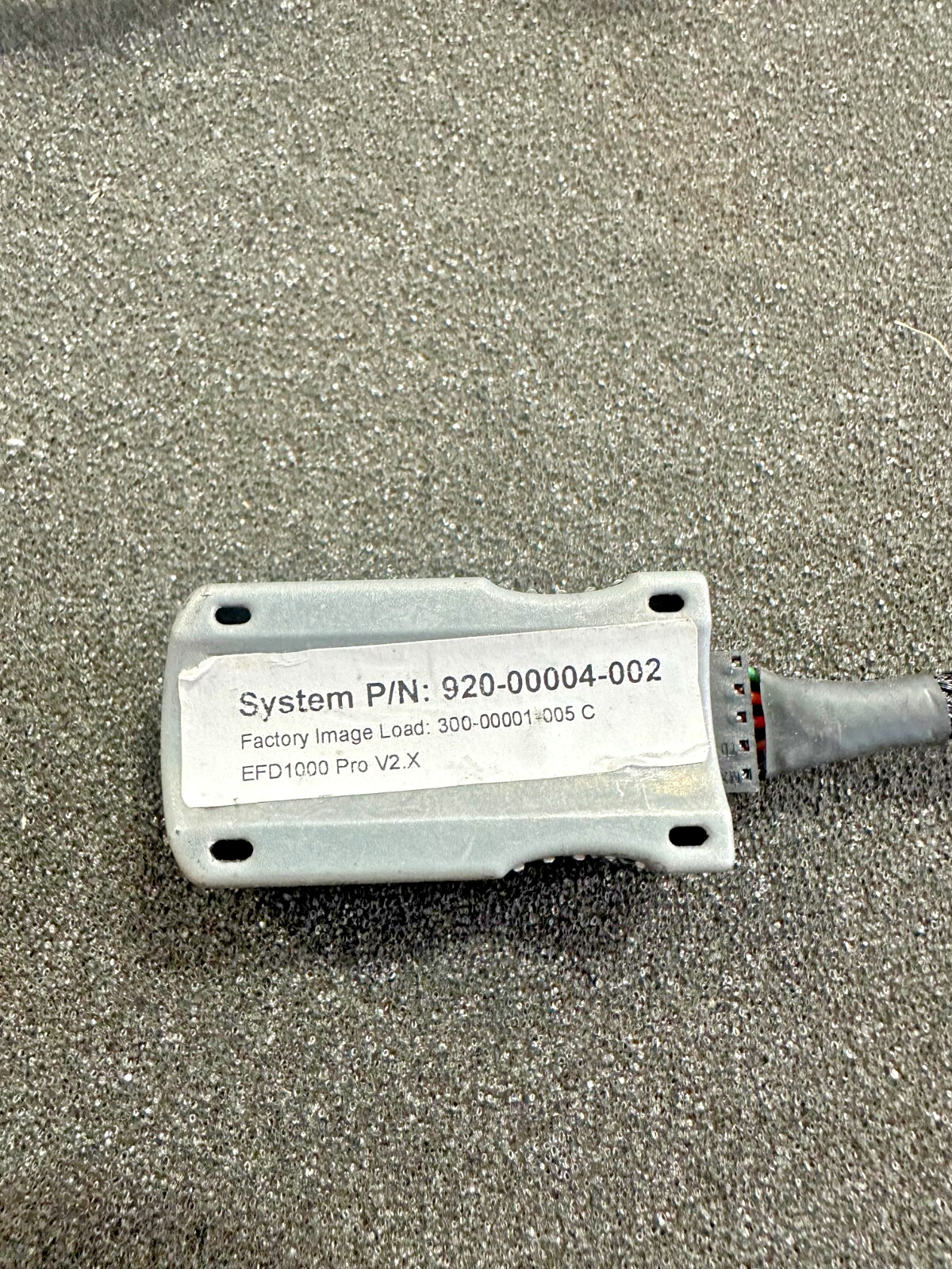 ASPEN EFD 1000 w/ EA100 Adapter, ACU, Alt PreSelect, Config Mod, & Connectors