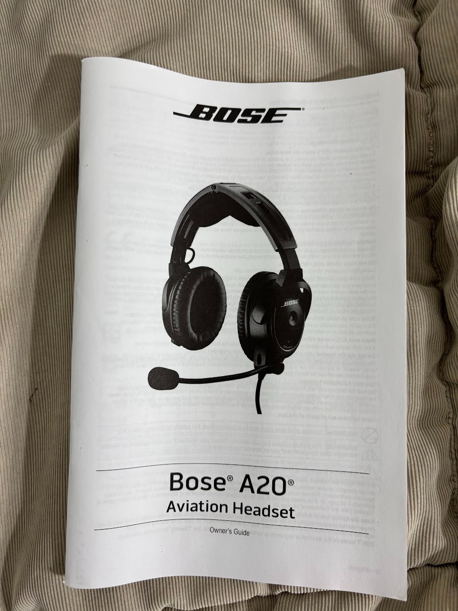 Bose A20 Aviation Headset