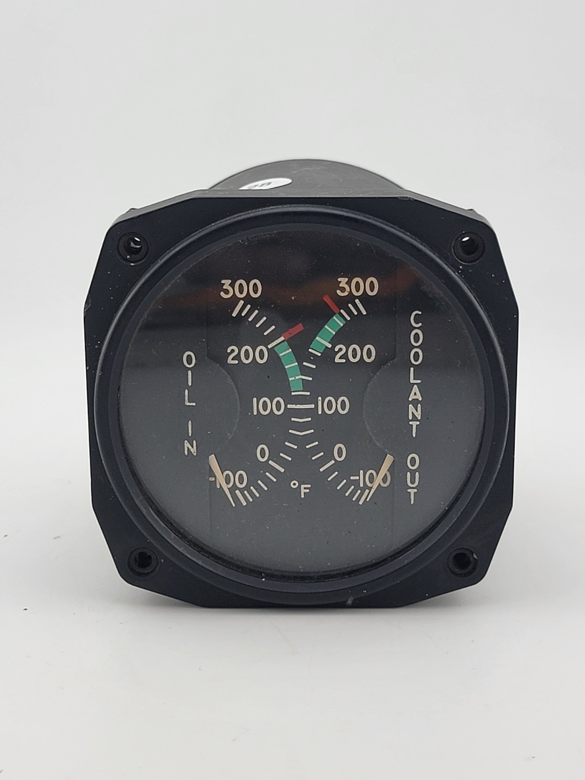 Vintage Unissued Type AN 5795-6 Dual Temperature Guage By Electric Auto Lite Co.