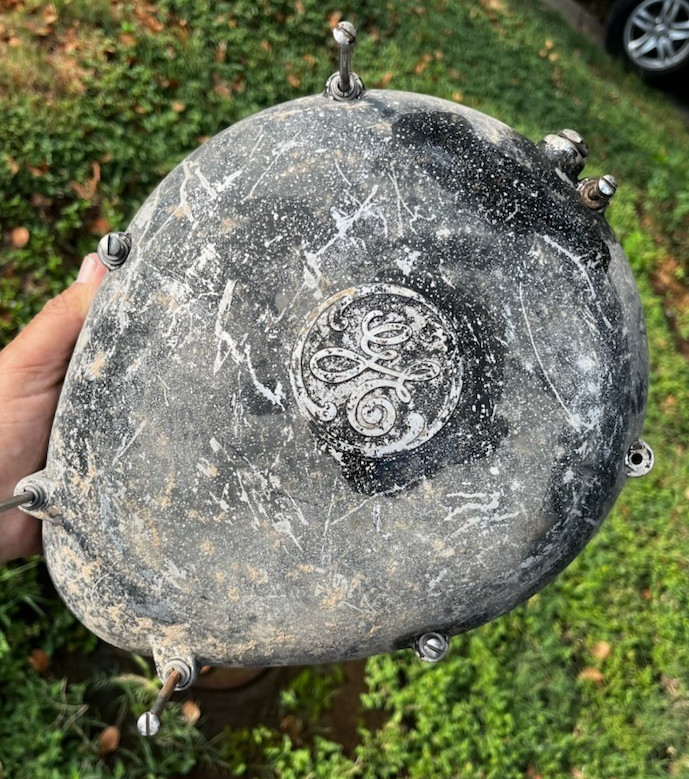 WWII General Electric “Mickey Mouse” Magneto COVER Pratt & Whitney R-2800 CORE