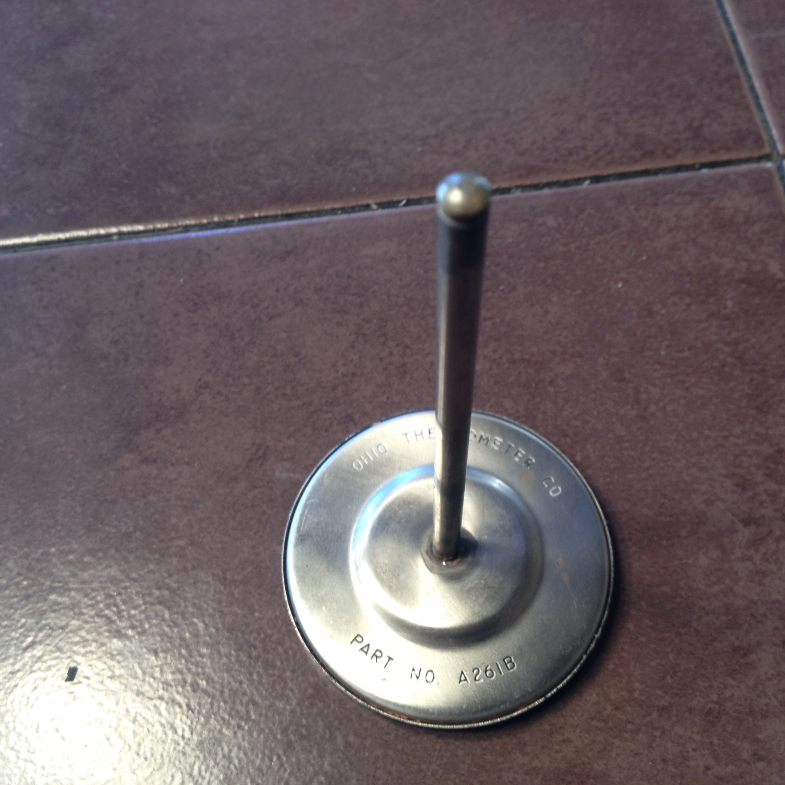 Free Air Gauge, Ohio Thermometer Co. A261B in Celsius