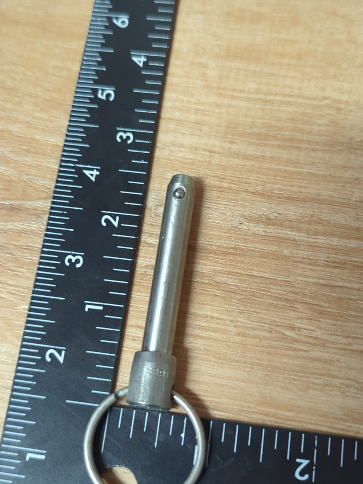 Avibank 5/16 x 1.6 Stainless Steel BALL LOCK DETENT PIN WITH RING