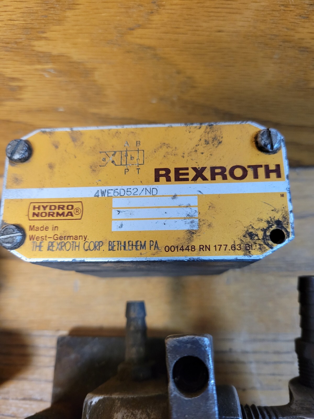 Vintage aircraft parts lot hydraulic aviation tool Carr Lane, Rexroth.