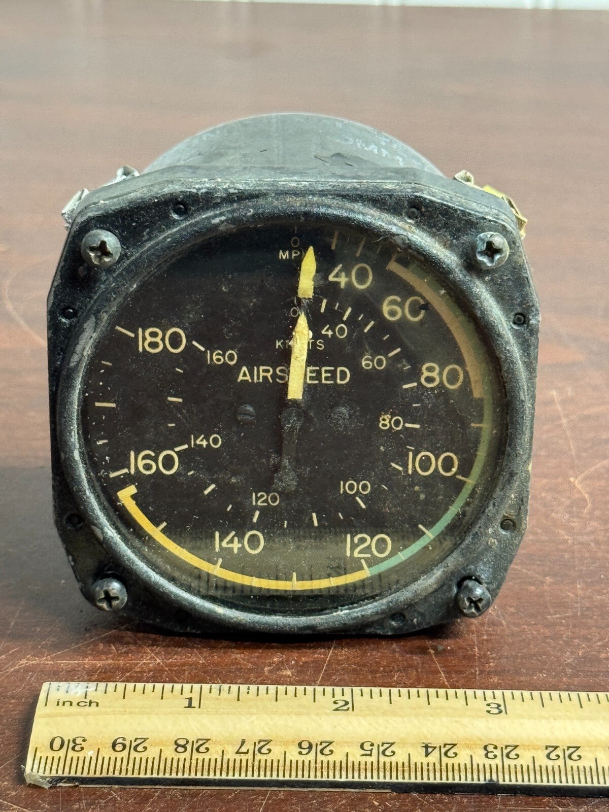 U.S Gauge Airspeed Indicator AW-2-3/4-16-BA8