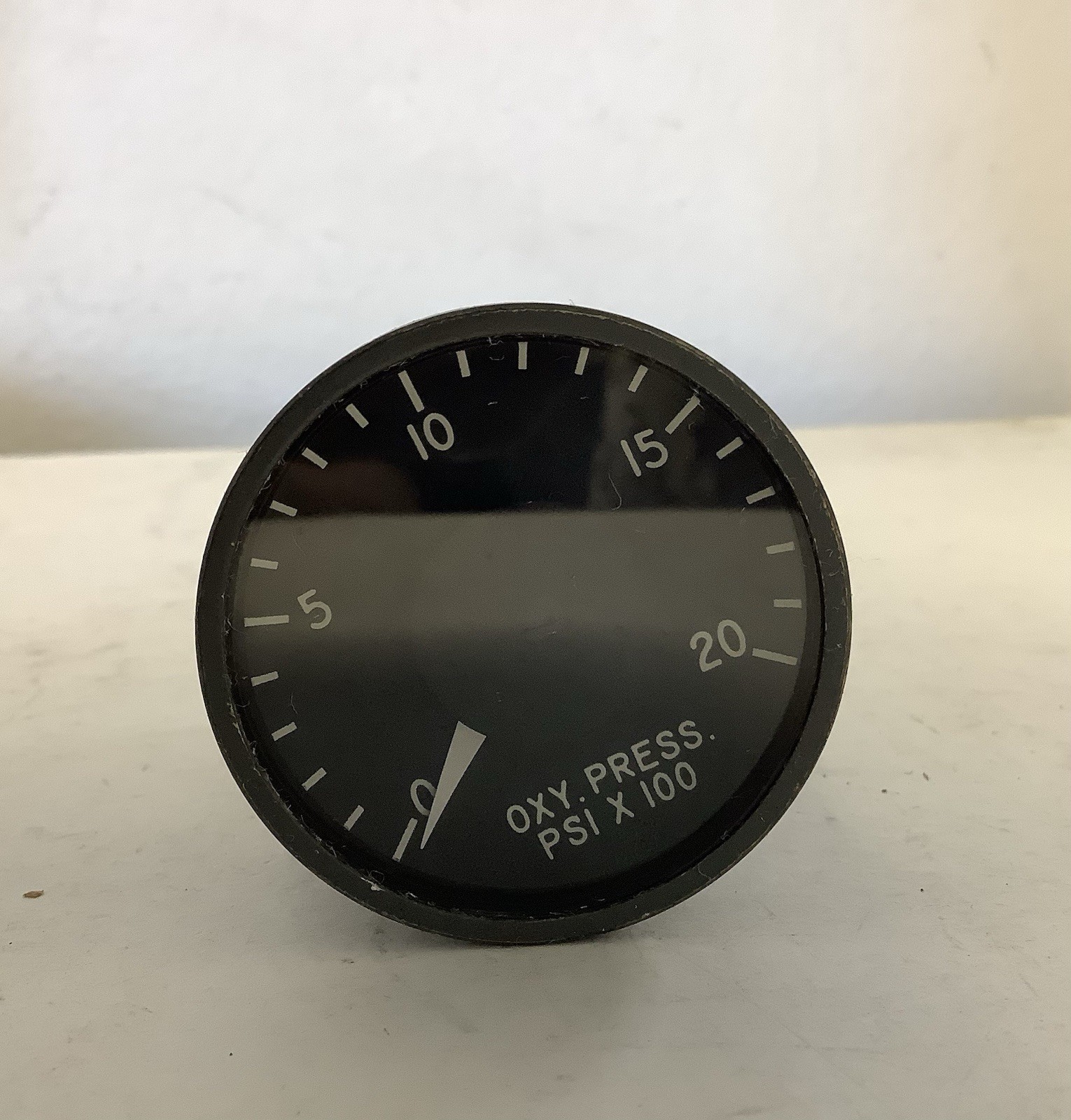Weston Instruments BAC 10-60735-1 Oxygen Pressure Indicator Gauge P/N 182936