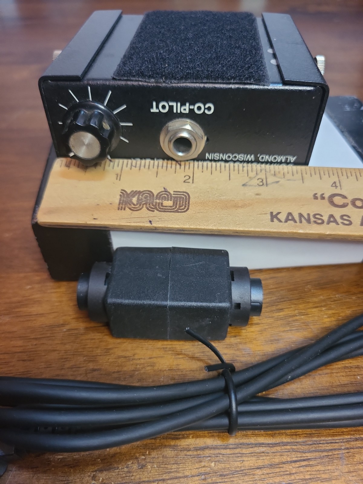 Comtronics ULTRA-COM AIRCRAFT INTERCOM BOX. ~USED, UNKNOWN CONDITION~