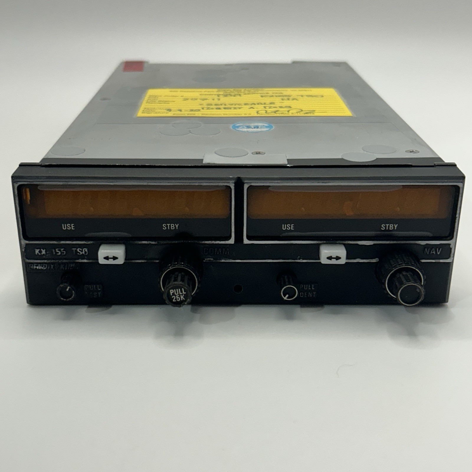 Bendix King KX155 NAV/COM 14V with GS PN: 069-1024-42 With Yellow Tag – Read