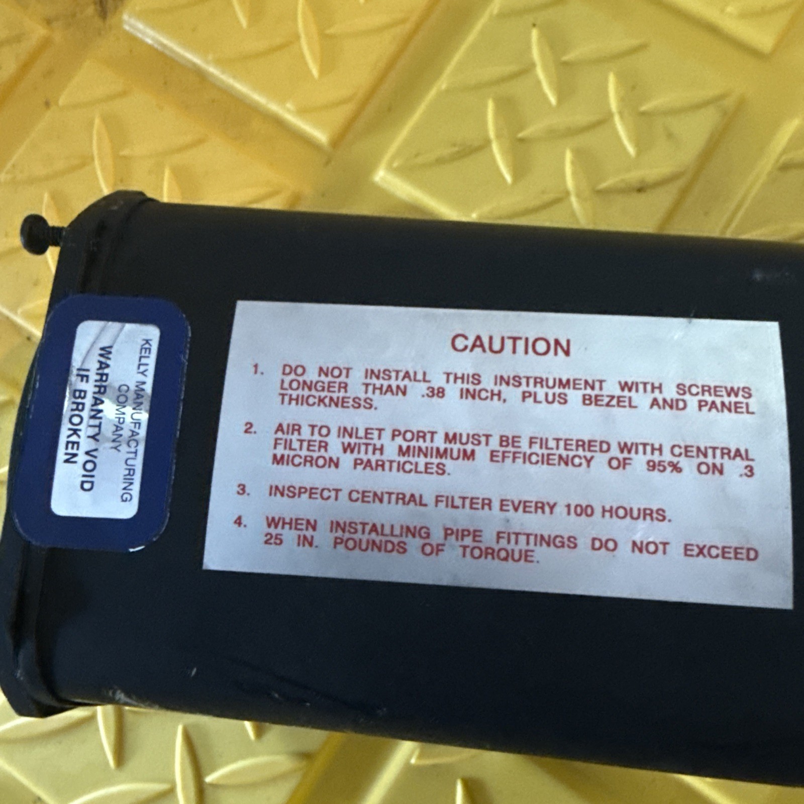 RC Allen Attitude Indicator Gyro Horizon P/N 102-0041-04 RCA22-7 SN 29CR0086