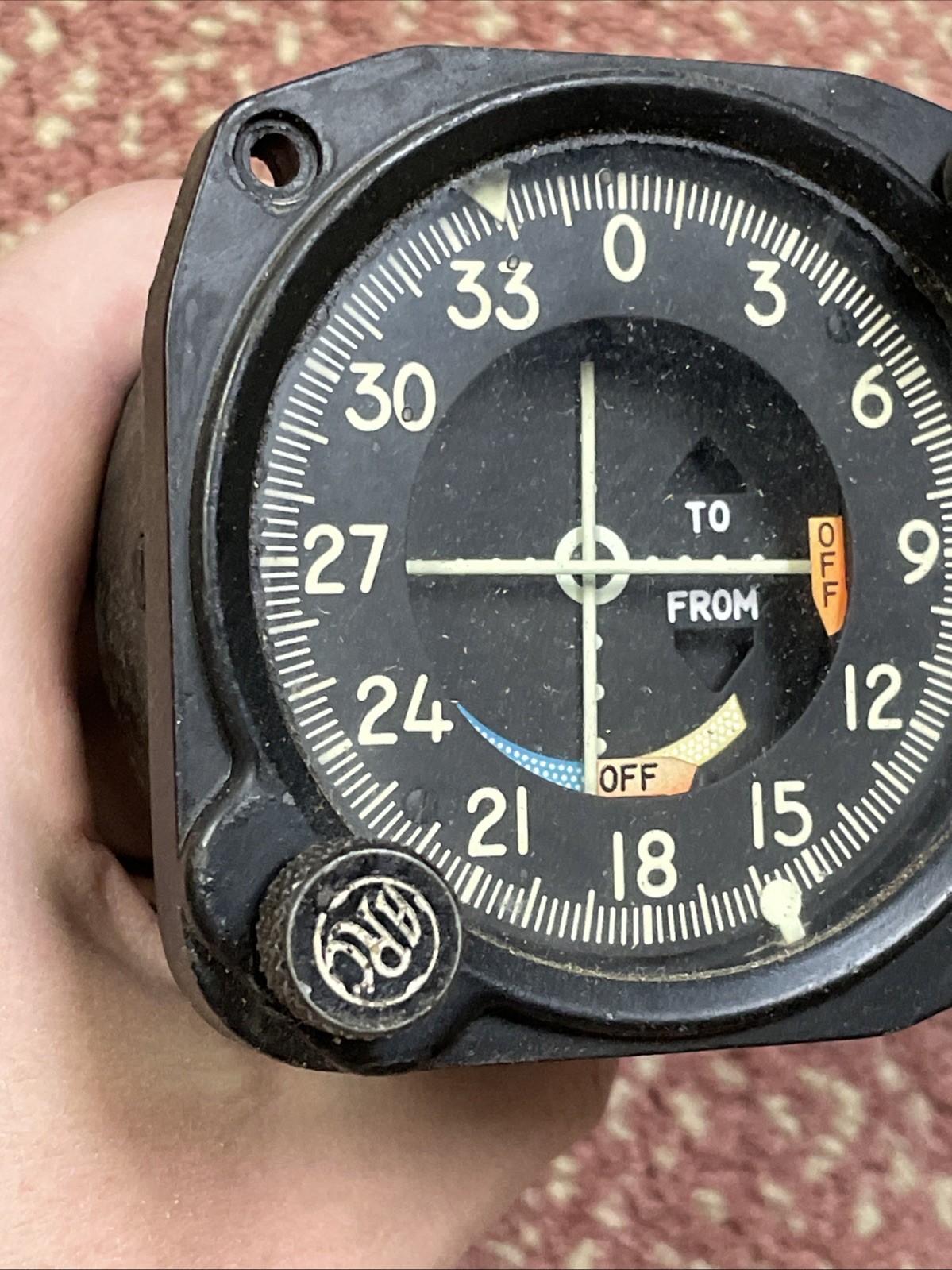 Weston 1155 VOR/LOC Course Indicator PN 16706