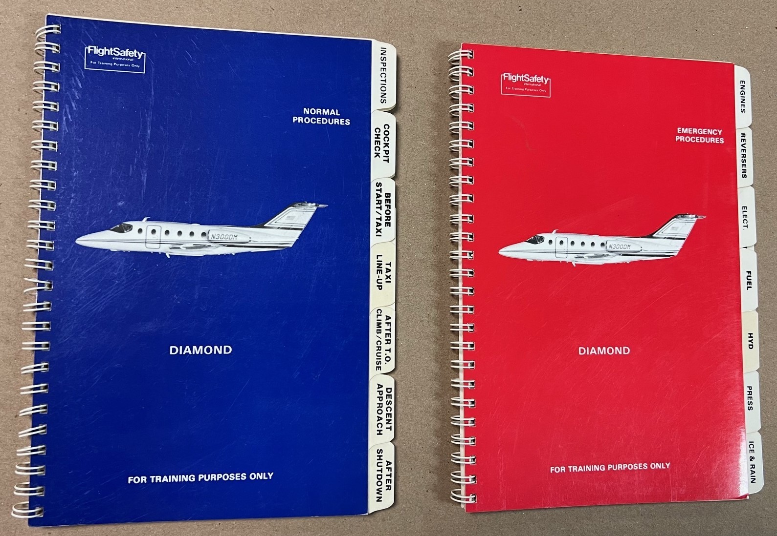 Mitsubishi MU-300 Diamond 1/1A Normal + Emergency Checklist (preceded Beechjet)