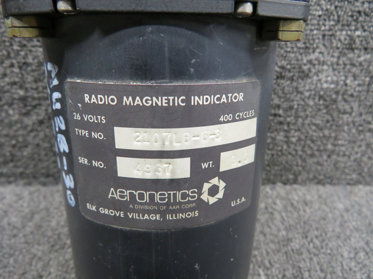 2107LB-6-3 Aeronetics Radio Magnetic Indicator
