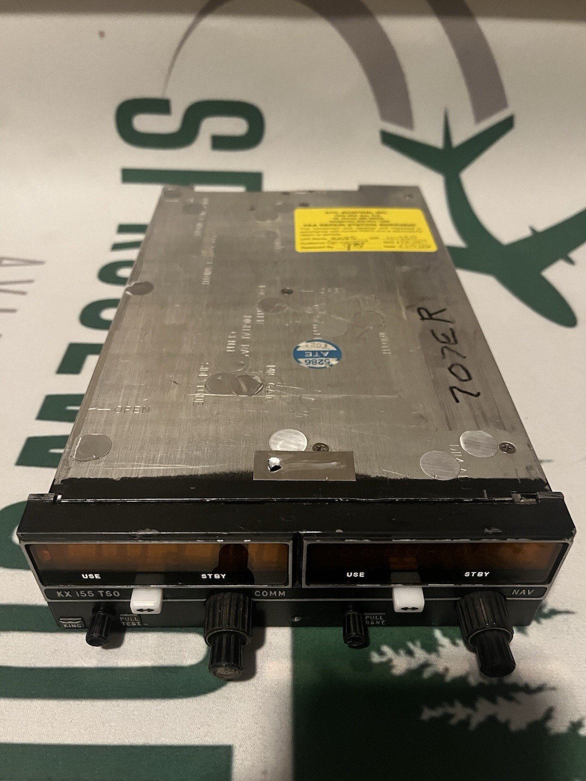 Bendix King KX 155 Nav/Com Glideslope 28 Volt 069-1024-35 – Repaired W 8130