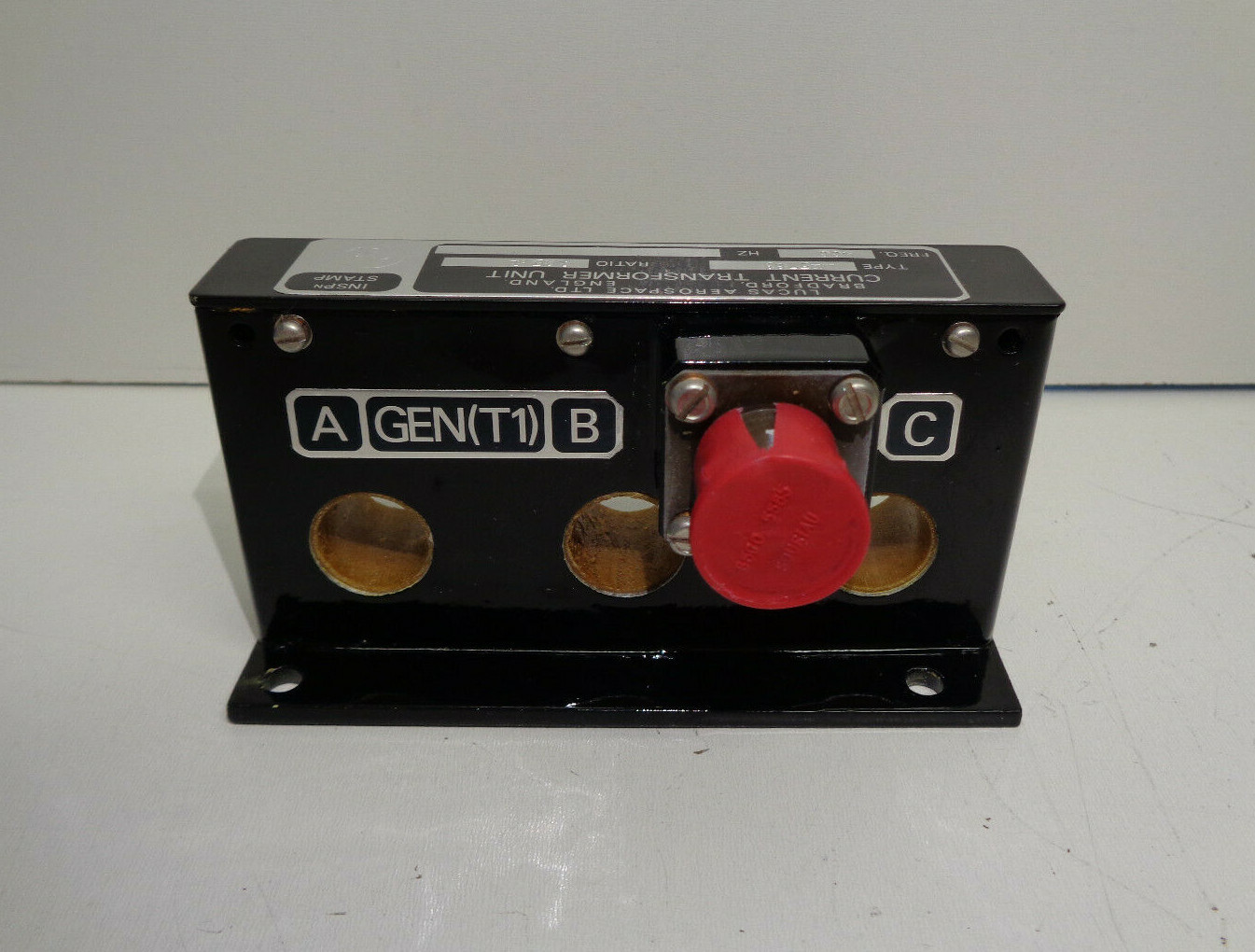 AIRCRAFT CURRENT TRANSFORMER UNIT AE5783 BY LUCAS AEROSPACE NEW