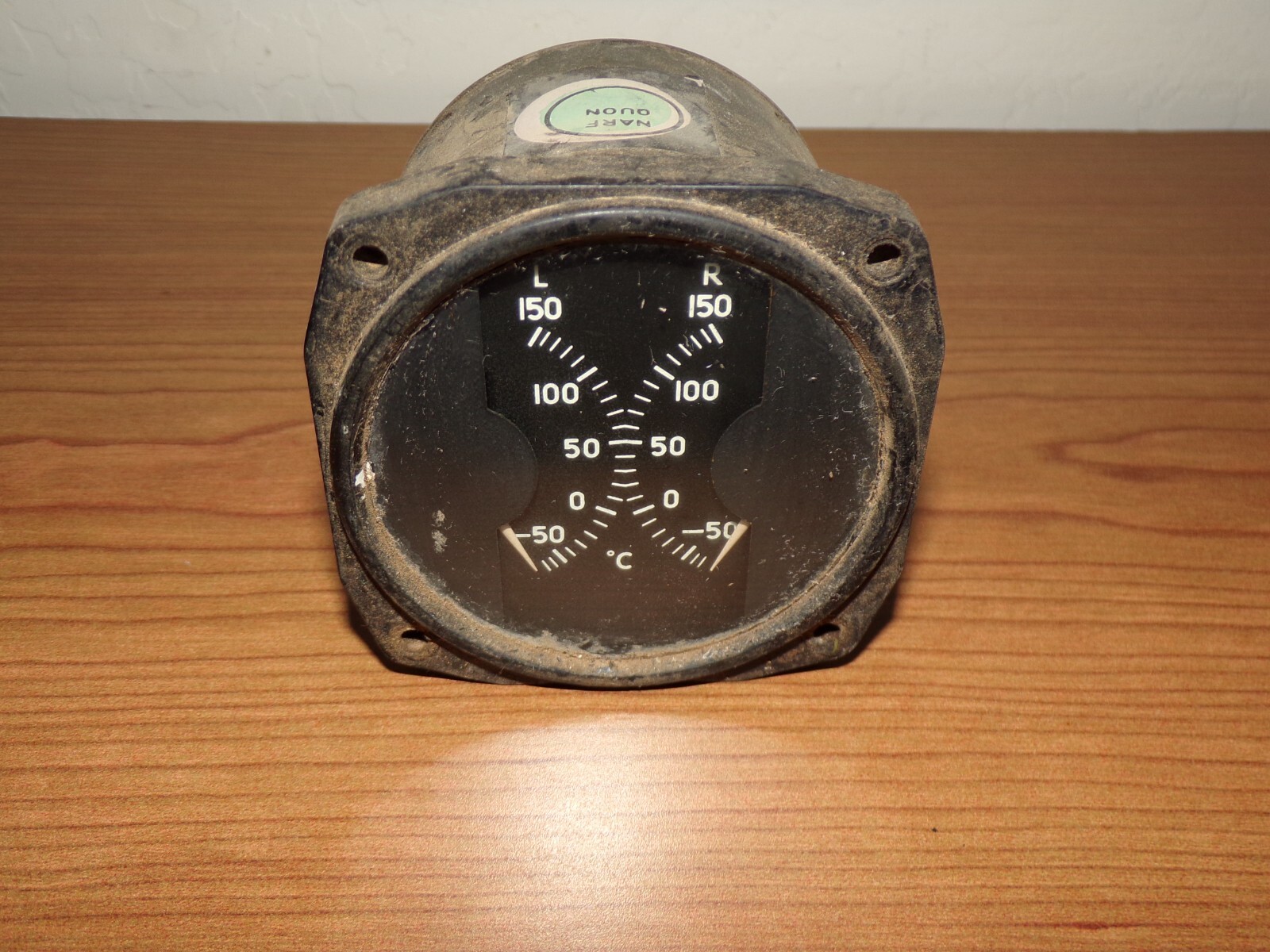 33350 Thomas A Edison AN5795-6 Dual Oil Temperature