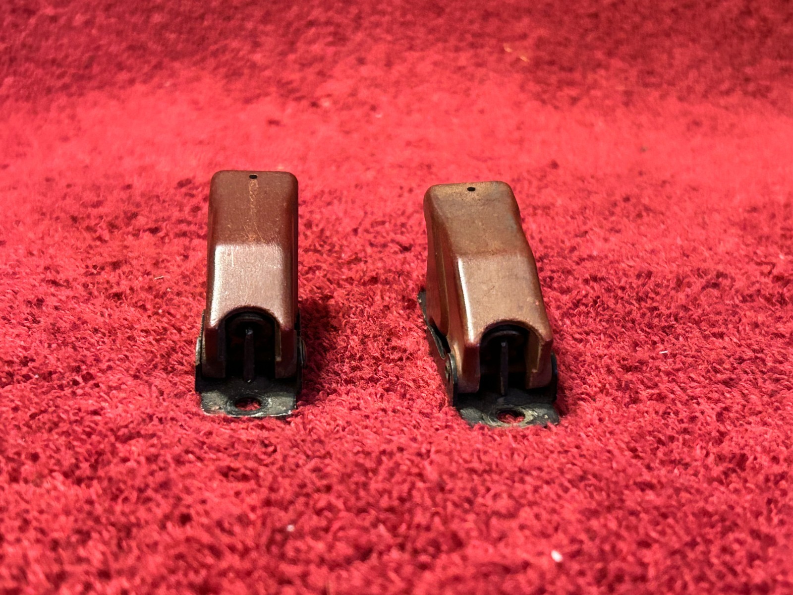 LOT OF 2 GRIMES AIRCRAFT RED SWITCH GUARDS P/N A-5801A