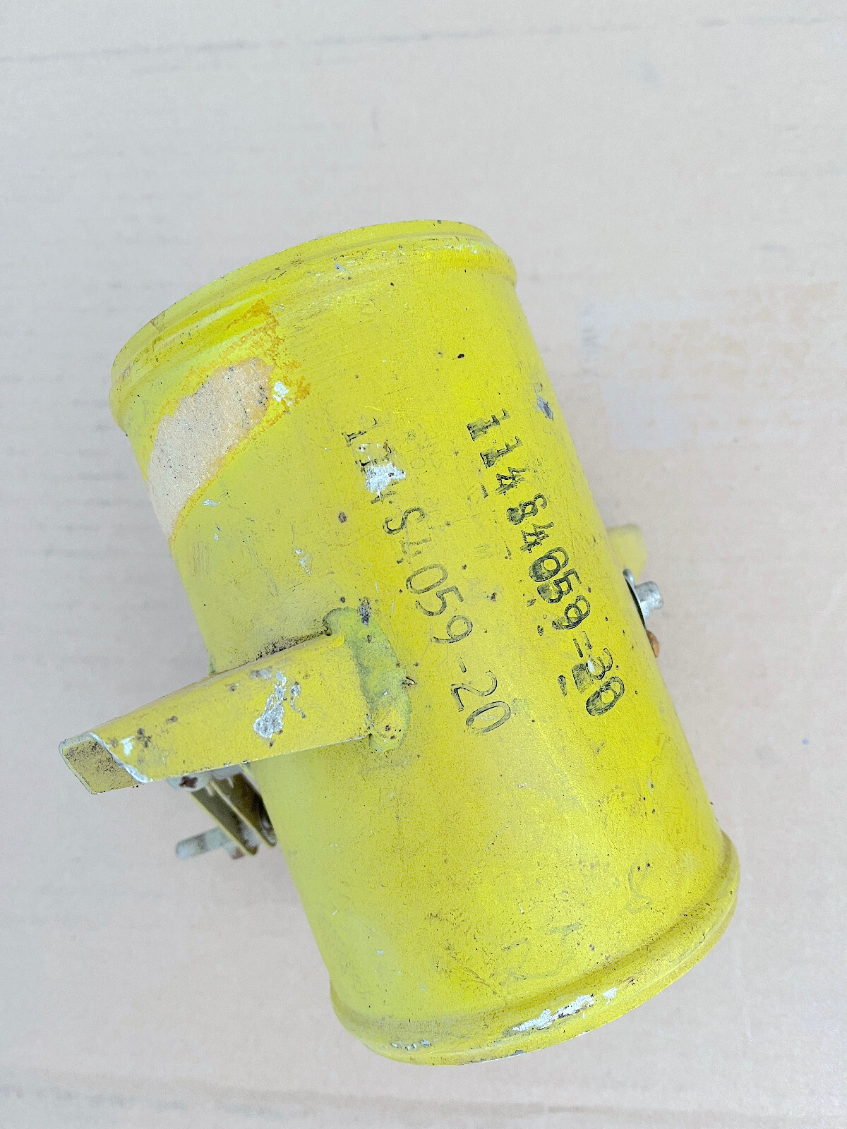 NOS, Fresh Air Intake with Flapper, 3 1/2″ Diameter, PN 114S4059-20 (wlr)