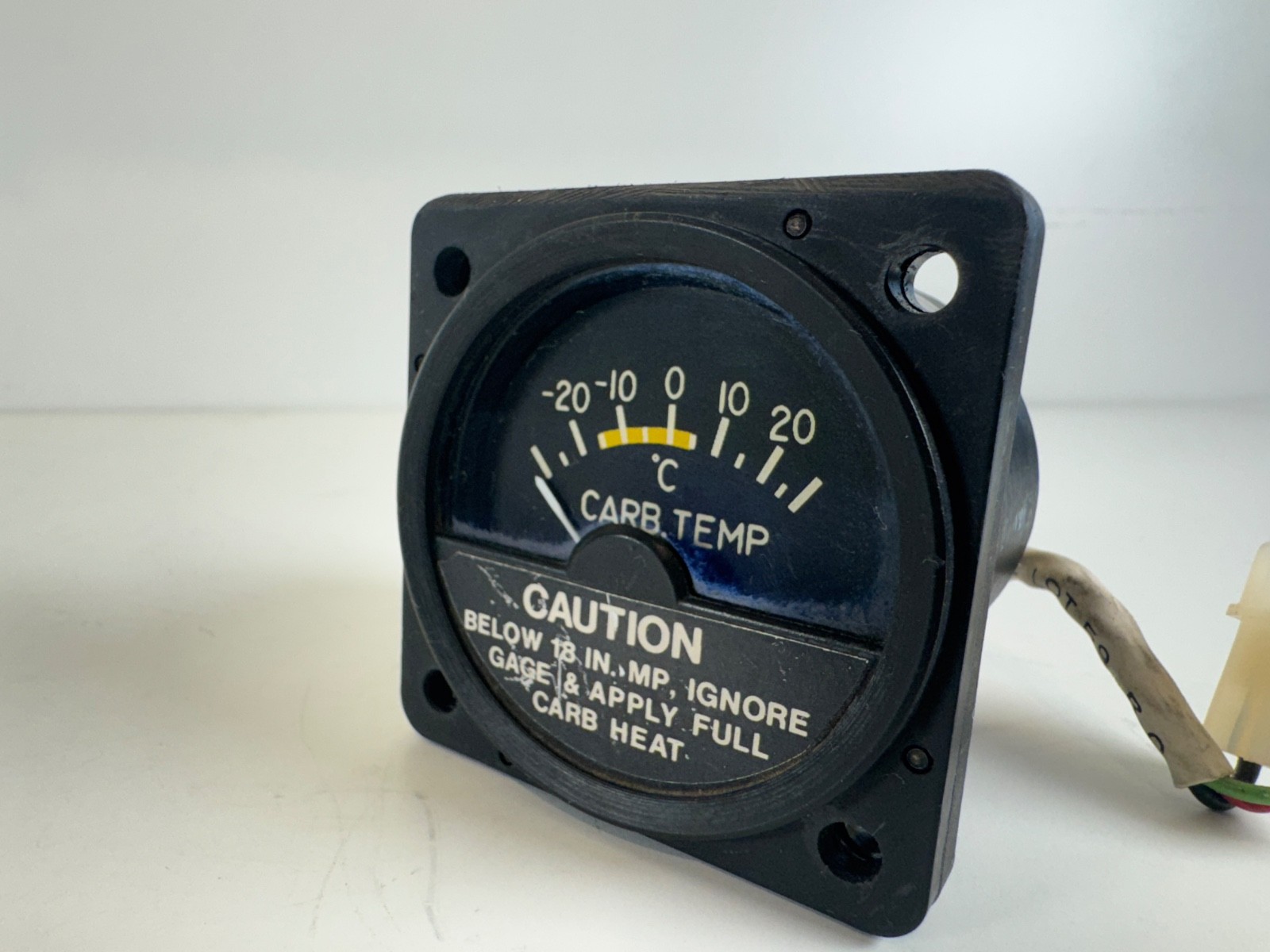 Mid-Continent A604-2 Carb Temperature Gauge MD11-5 – Tested Fully Functional