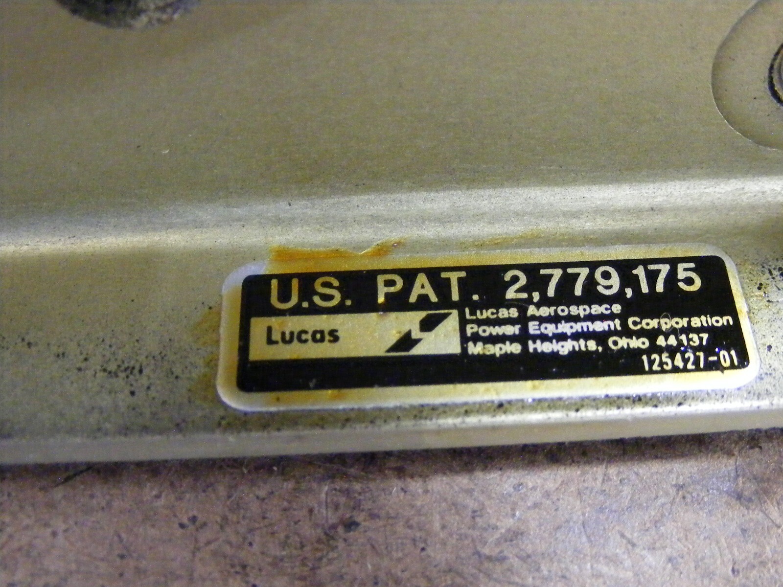 LUCAS Aerospace Servo 84943-03 Aircraft Airplane NOS (a94)