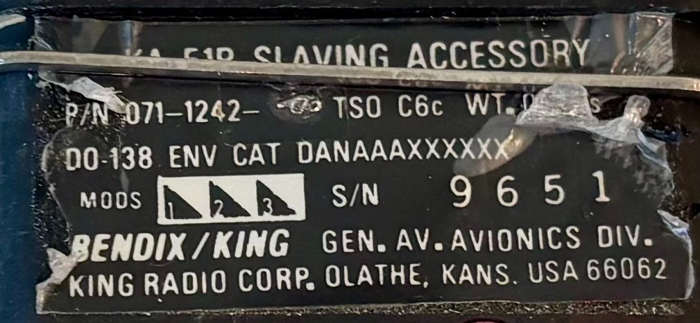 Slaving Accessory KA51B 071-1242-00 Removed Working
