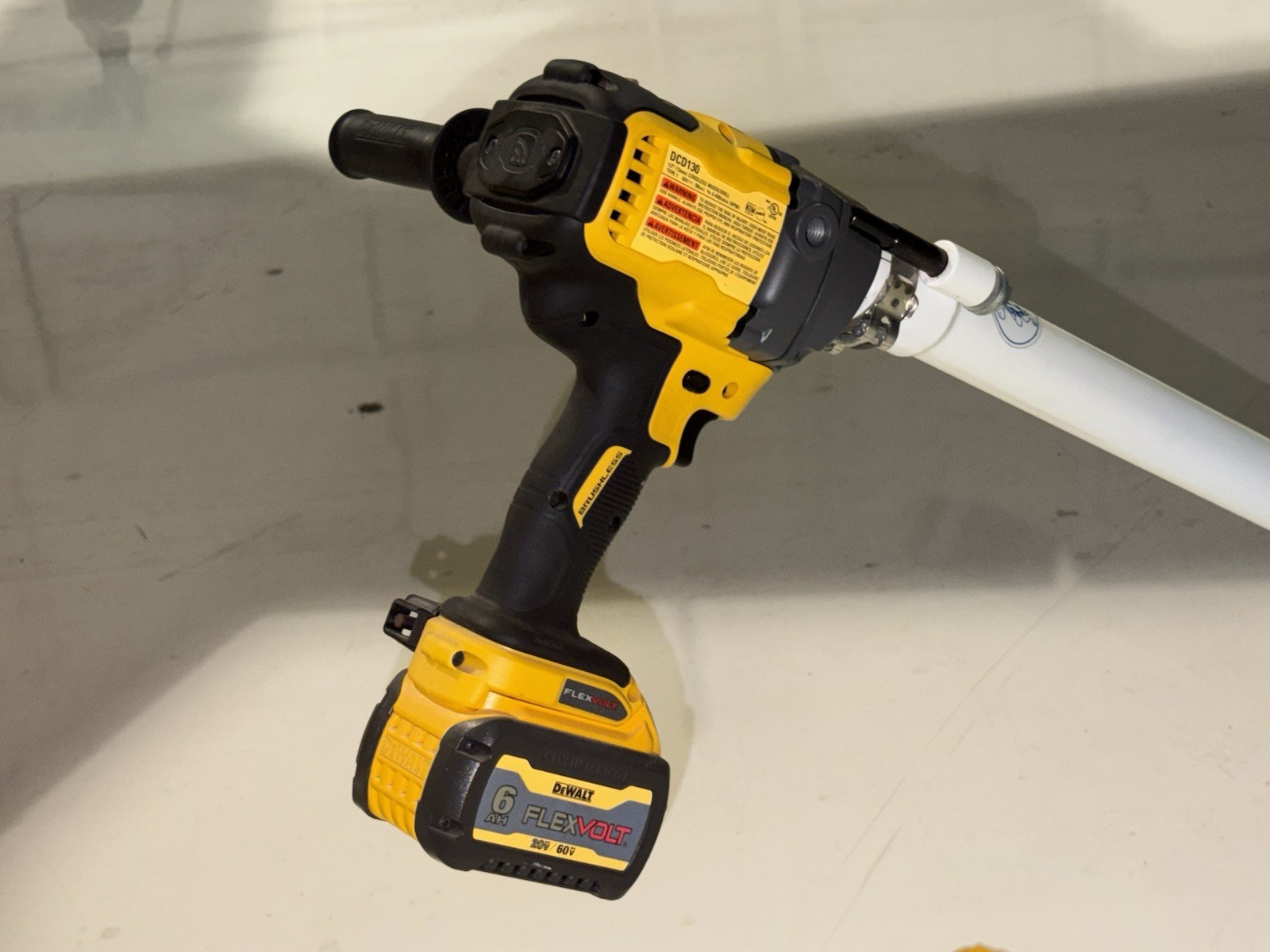 MiniMax Piper PA-28 PA-32 Aircraft Tug Tow Bar 60V DeWalt Drill Powered