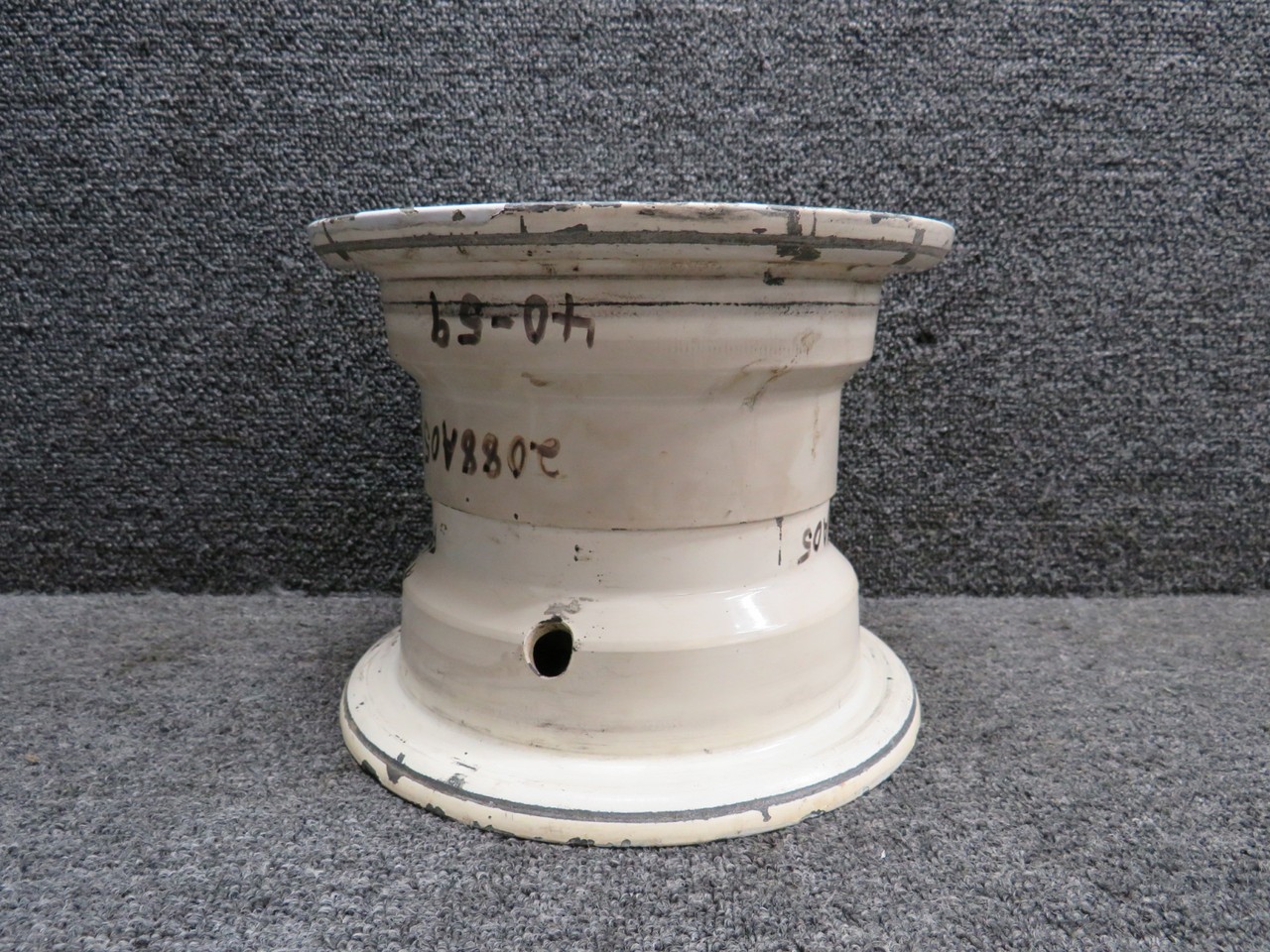 40-59 Cleveland 6.00-6 Main Wheel Assembly with Bearing (Chipped)