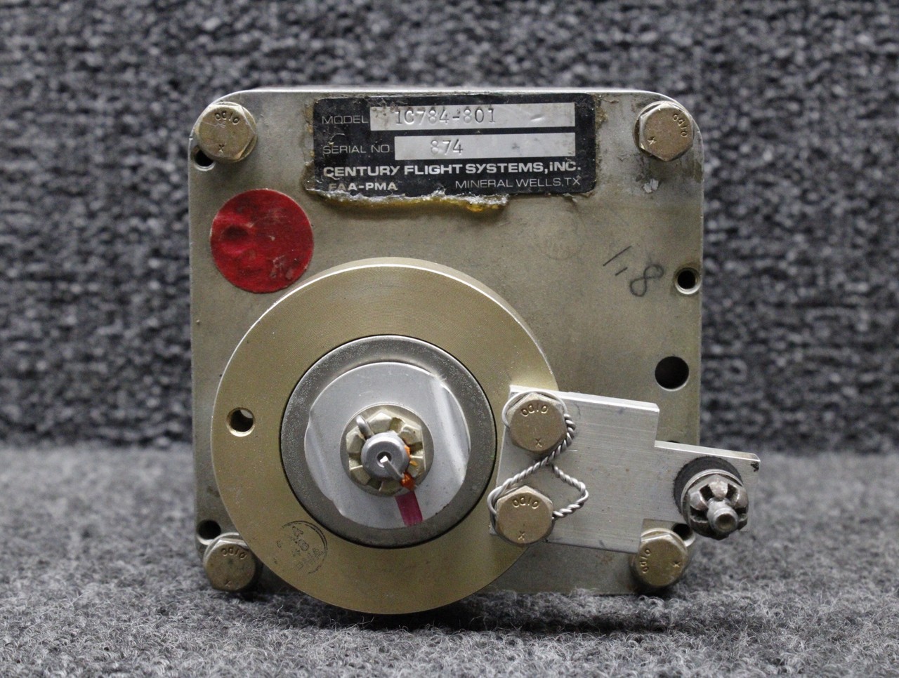 1C784-801 Century Flight Systems Yaw Servo Assembly (Volts: 14)
