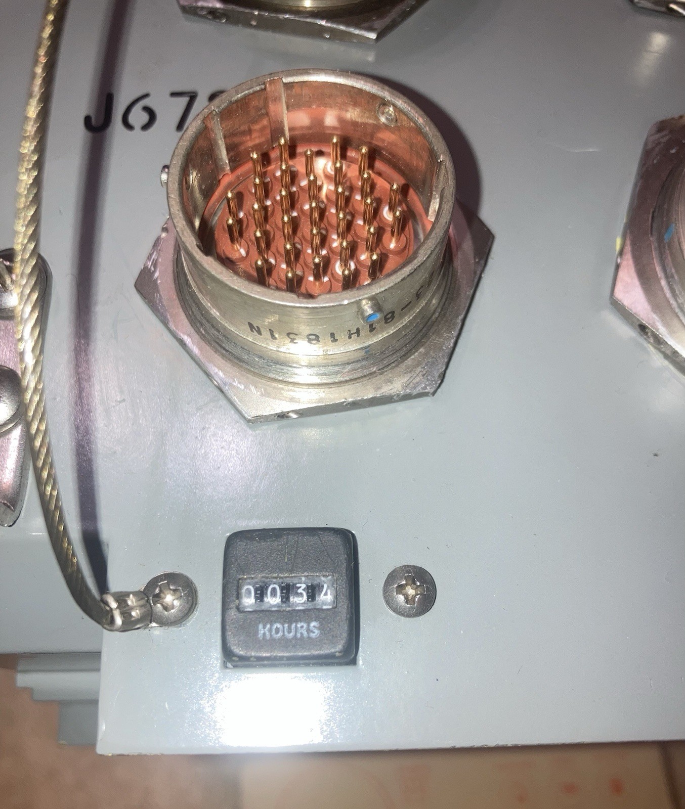 GENERAL DYNAMICS LOCKHEED F-16 AIRCRAFT SIGNAL CONVERTER NSN 6610-01-052-0803