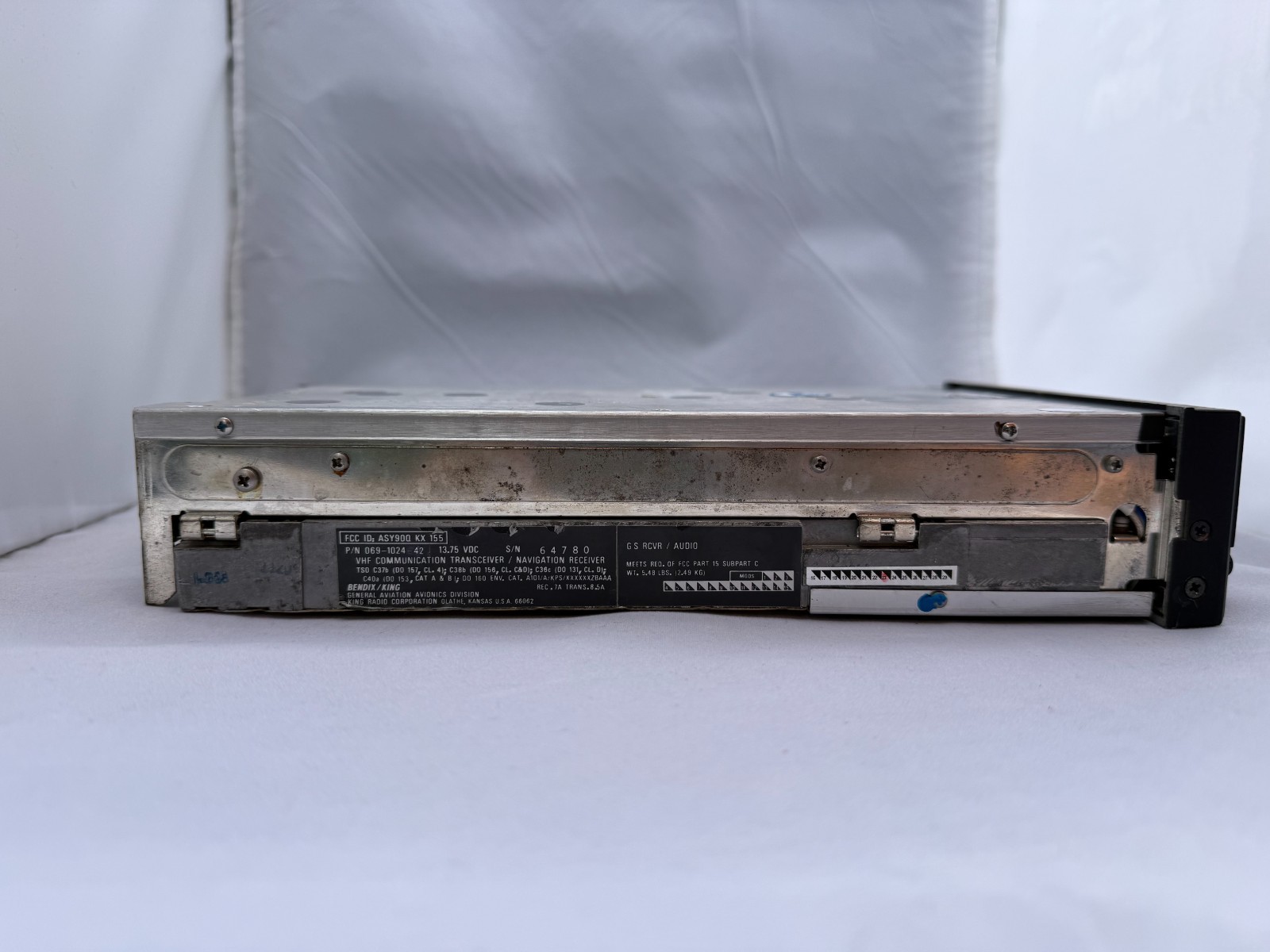 Bendix King KX-155 14V NAV/COM/GS P/N 069-1024-42