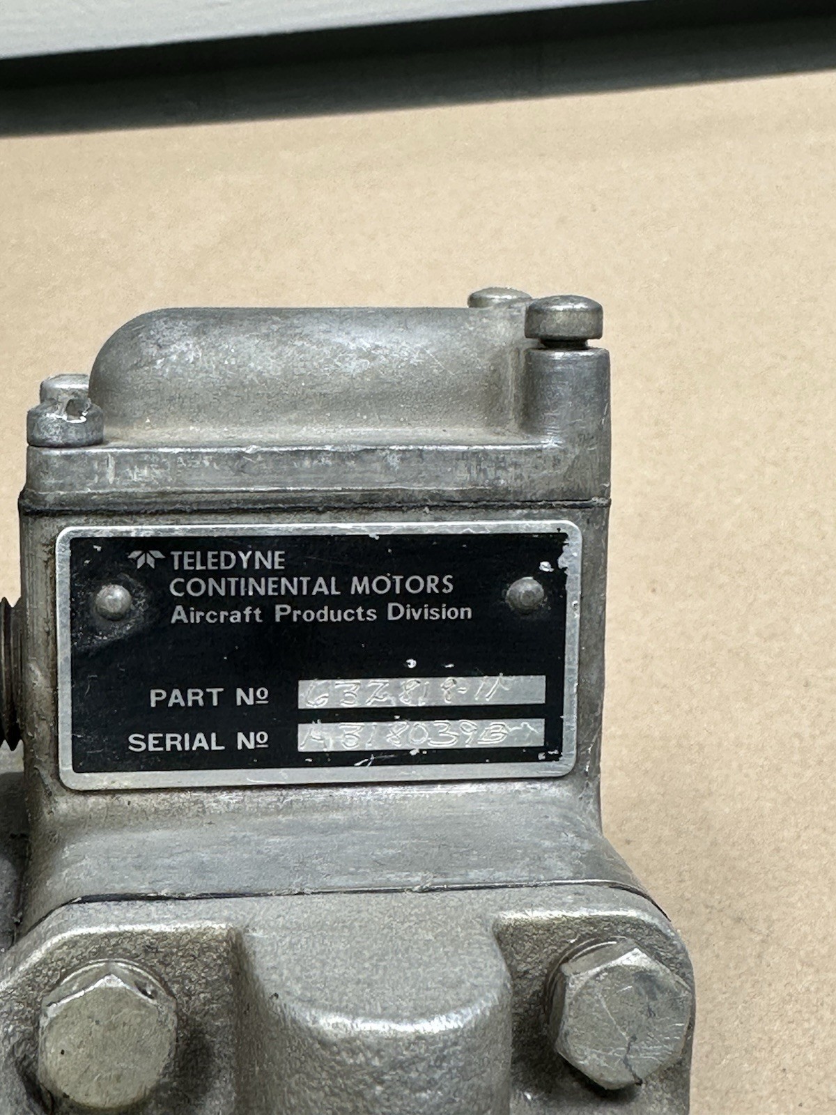 TCM Continental Fuel Pump 632818-11 (D2867)