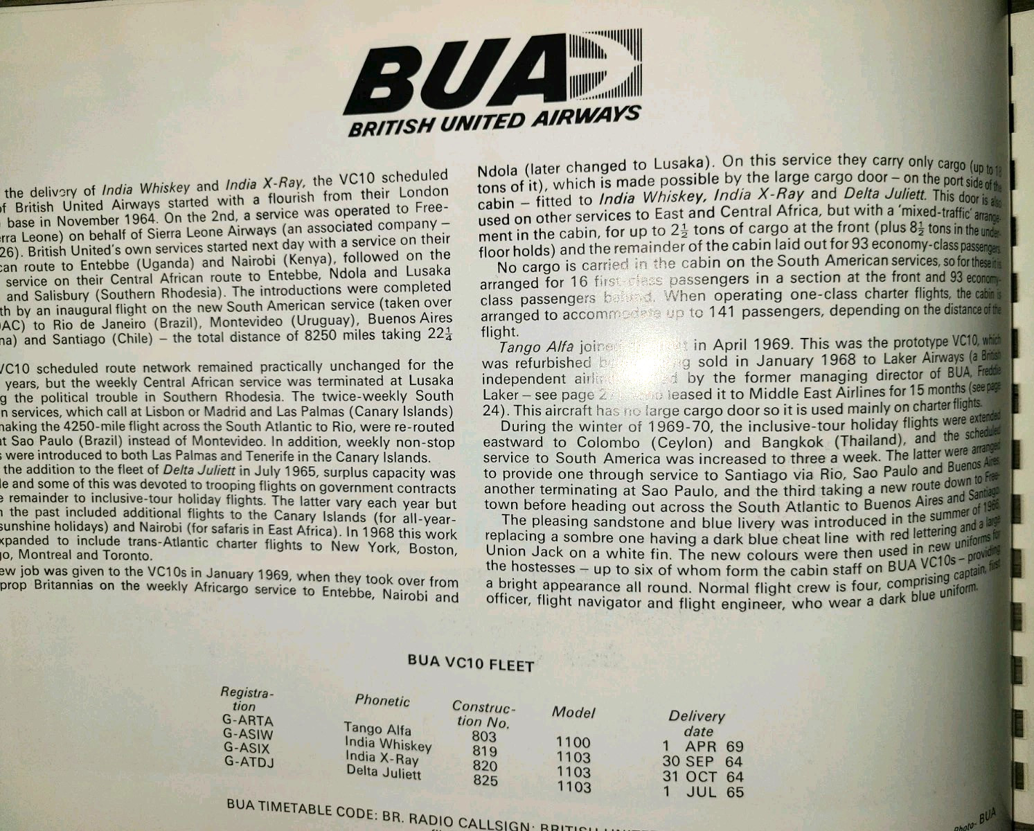 Vtg PB book, VC 10 by Jim Lucas, 1970 – VHF Supplies England, aviation airplane