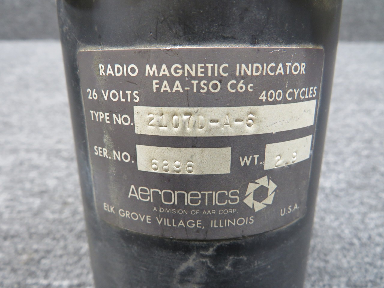 2107D-A-6 Aeronetics Radio Magnetic Indicator (26V)