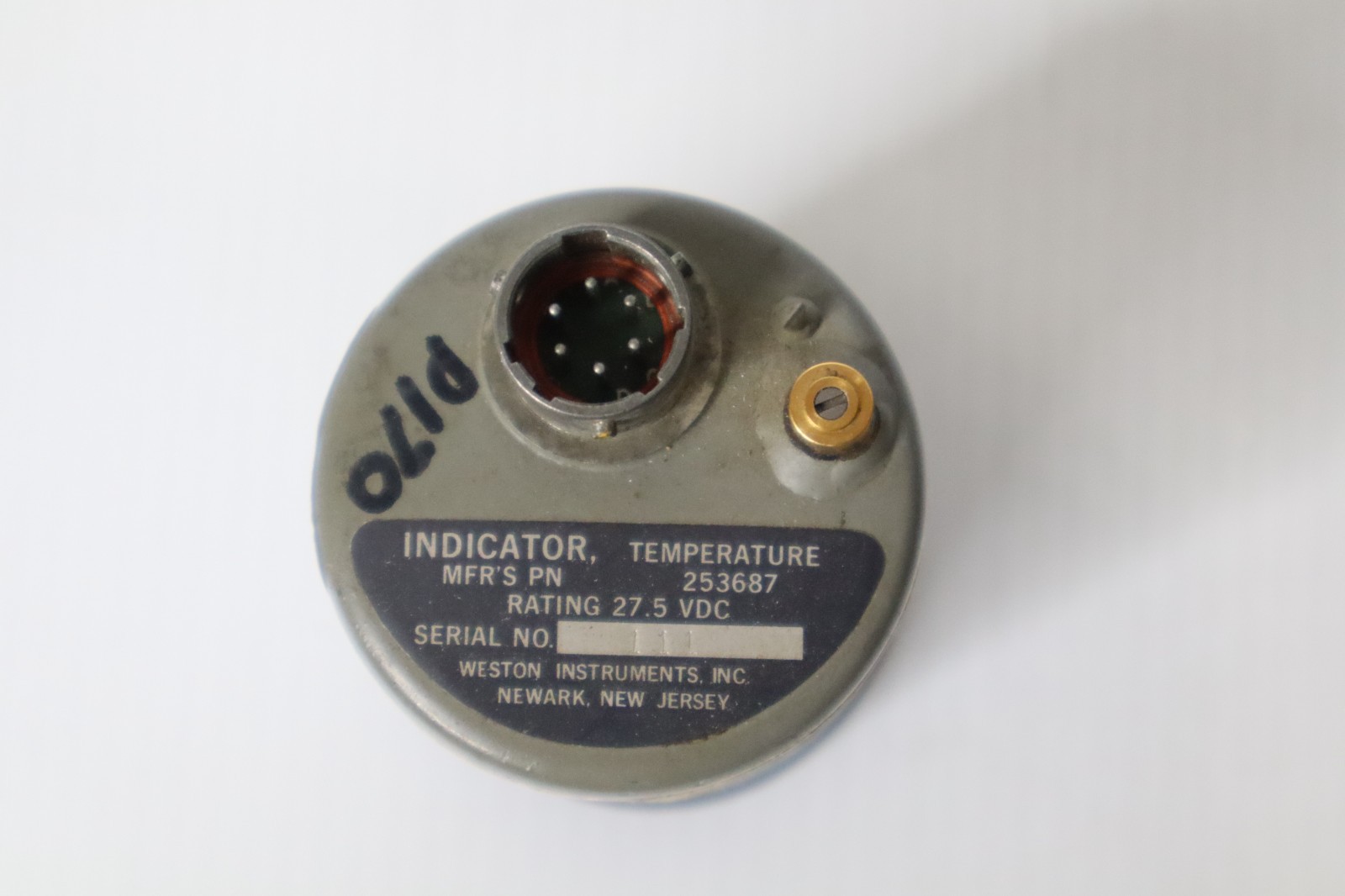 Weston 253687 Cabin Air Temperature Indicator