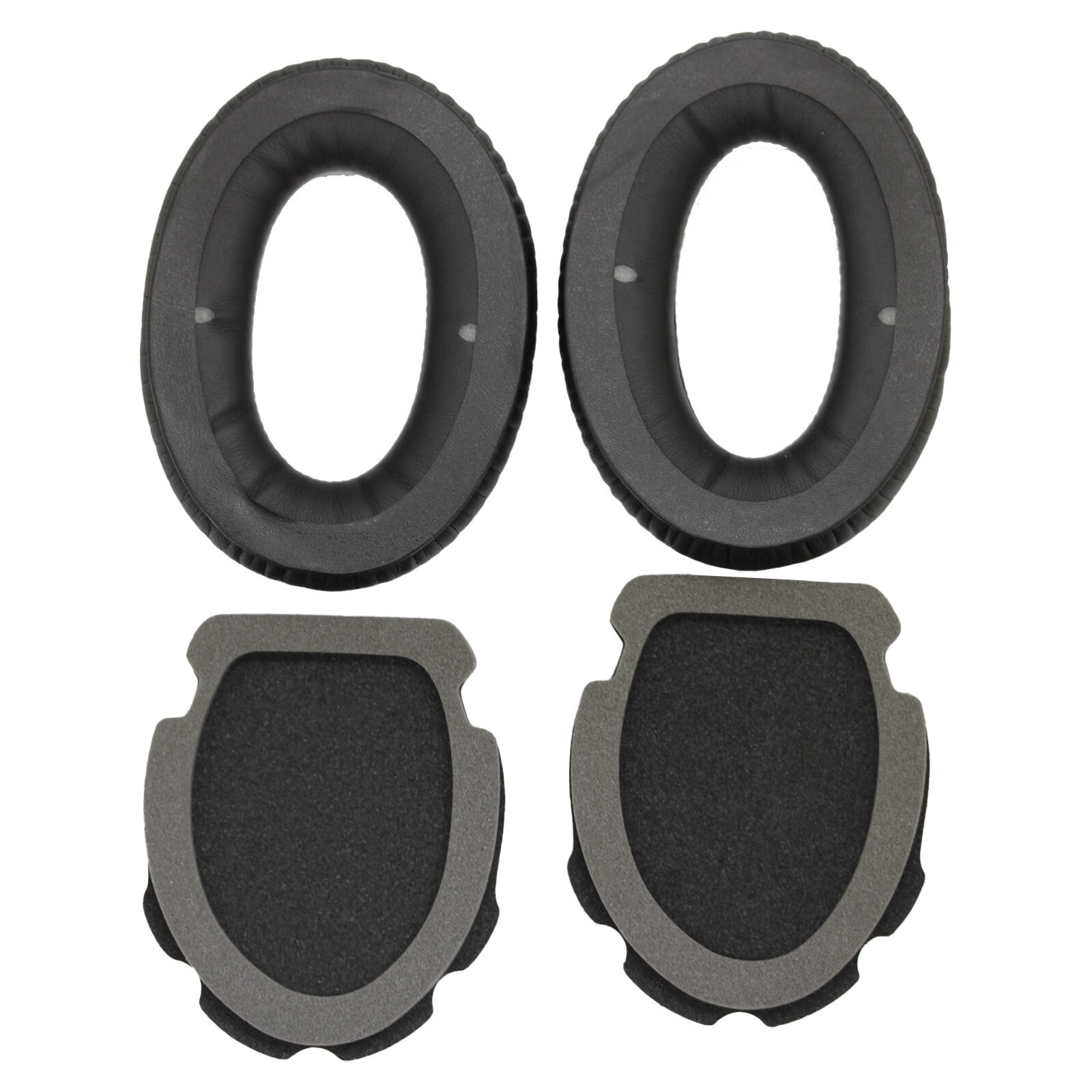 2x Replacement Ear Pads Cushions For Aviation Headset X A10 A20 Bose Headphones