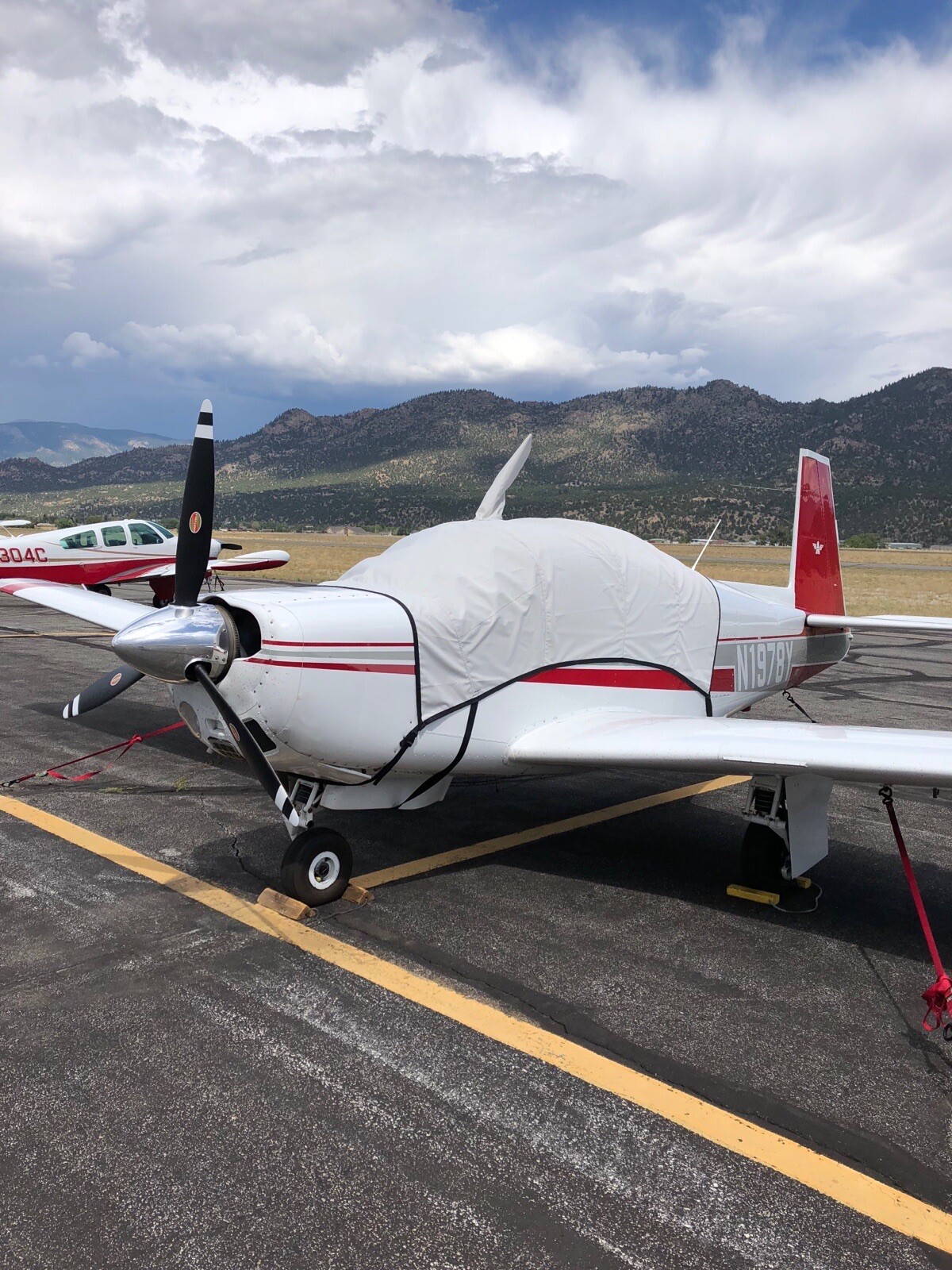 Mooney M201, M20J G and F Missle windshield cover